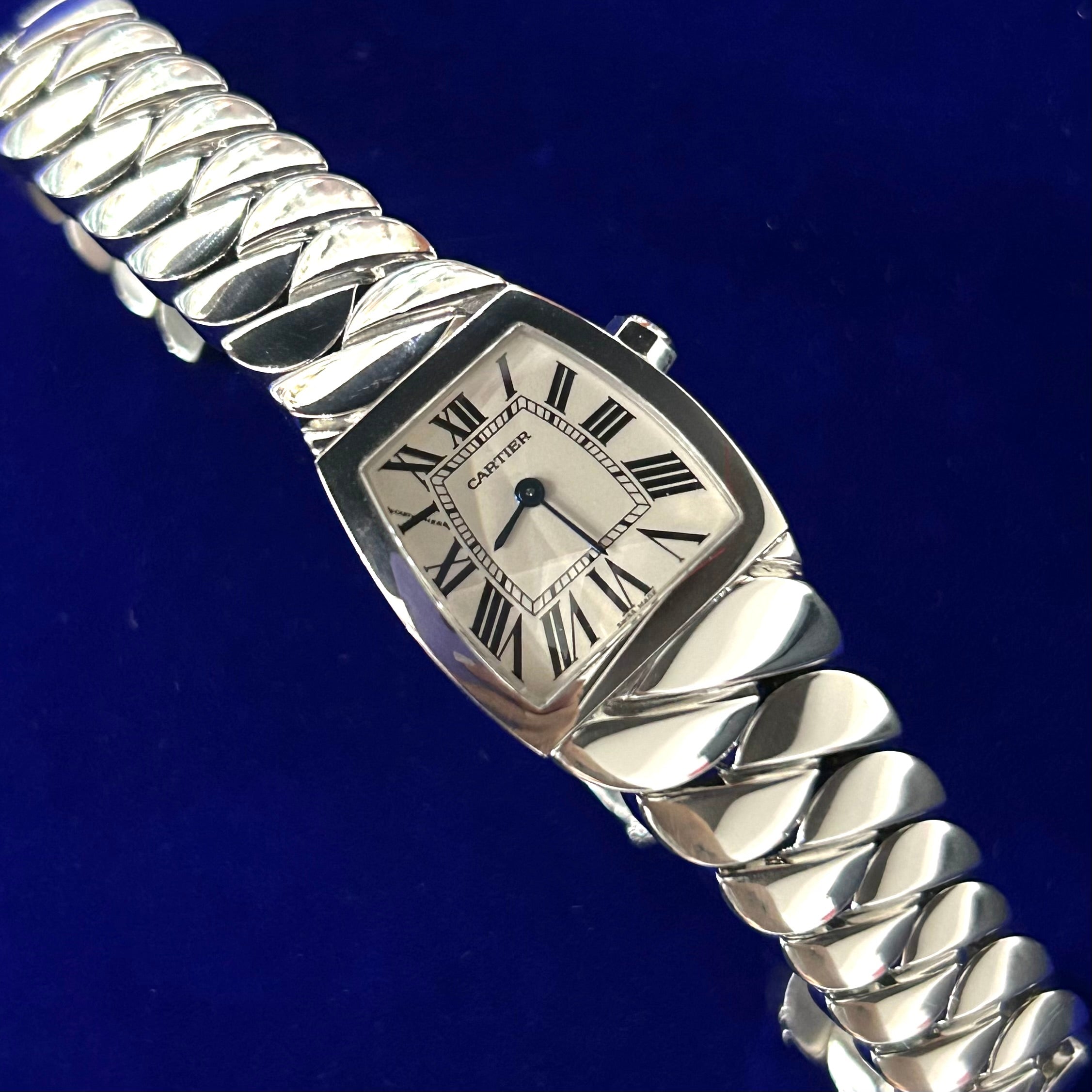 Cartier La Dona Small Stainless Steel Quartz Ladies Watch 6.5"