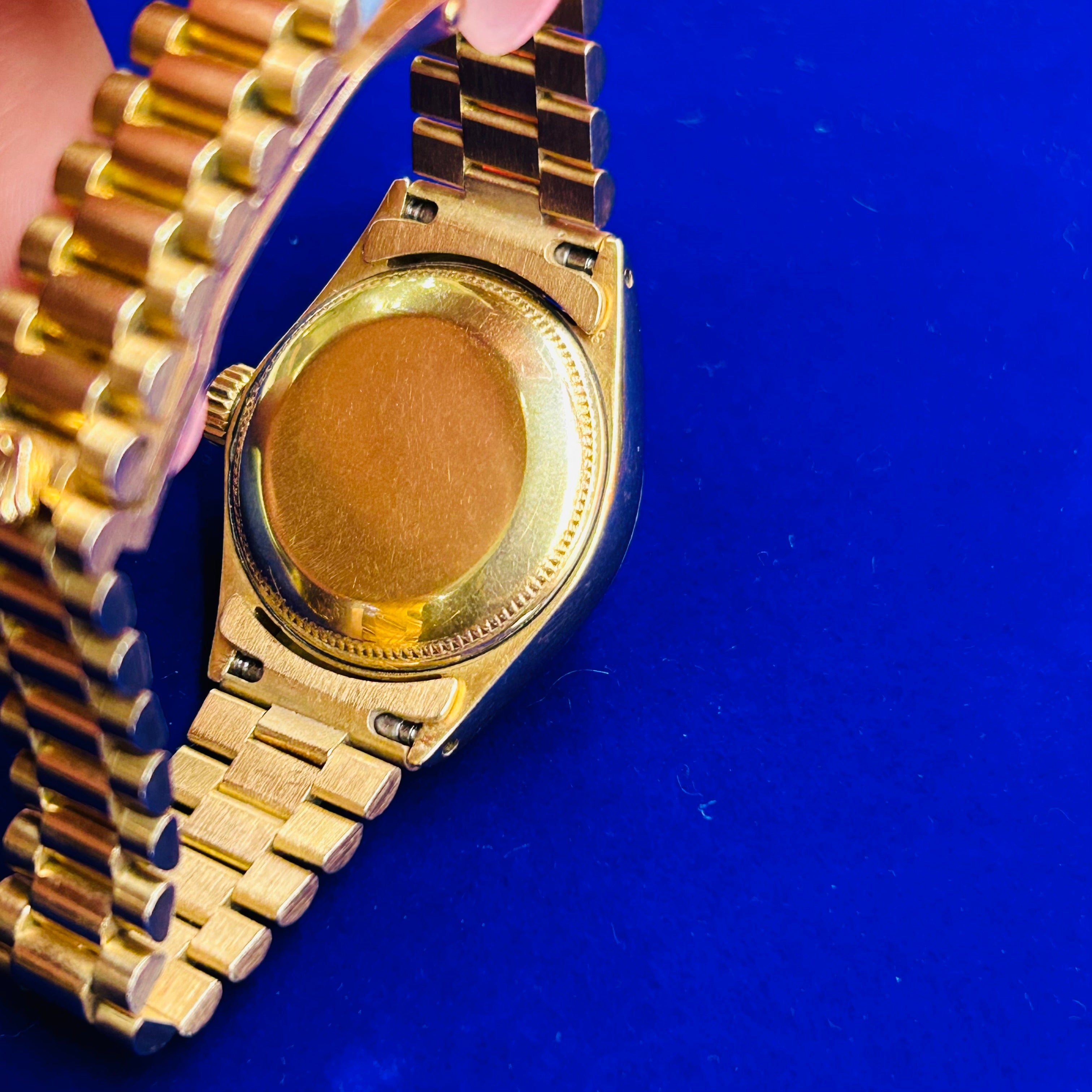 Vintage 18K Yellow Gold 26MM Oyster Jubilee Perpetual Datejust Rolex Watch