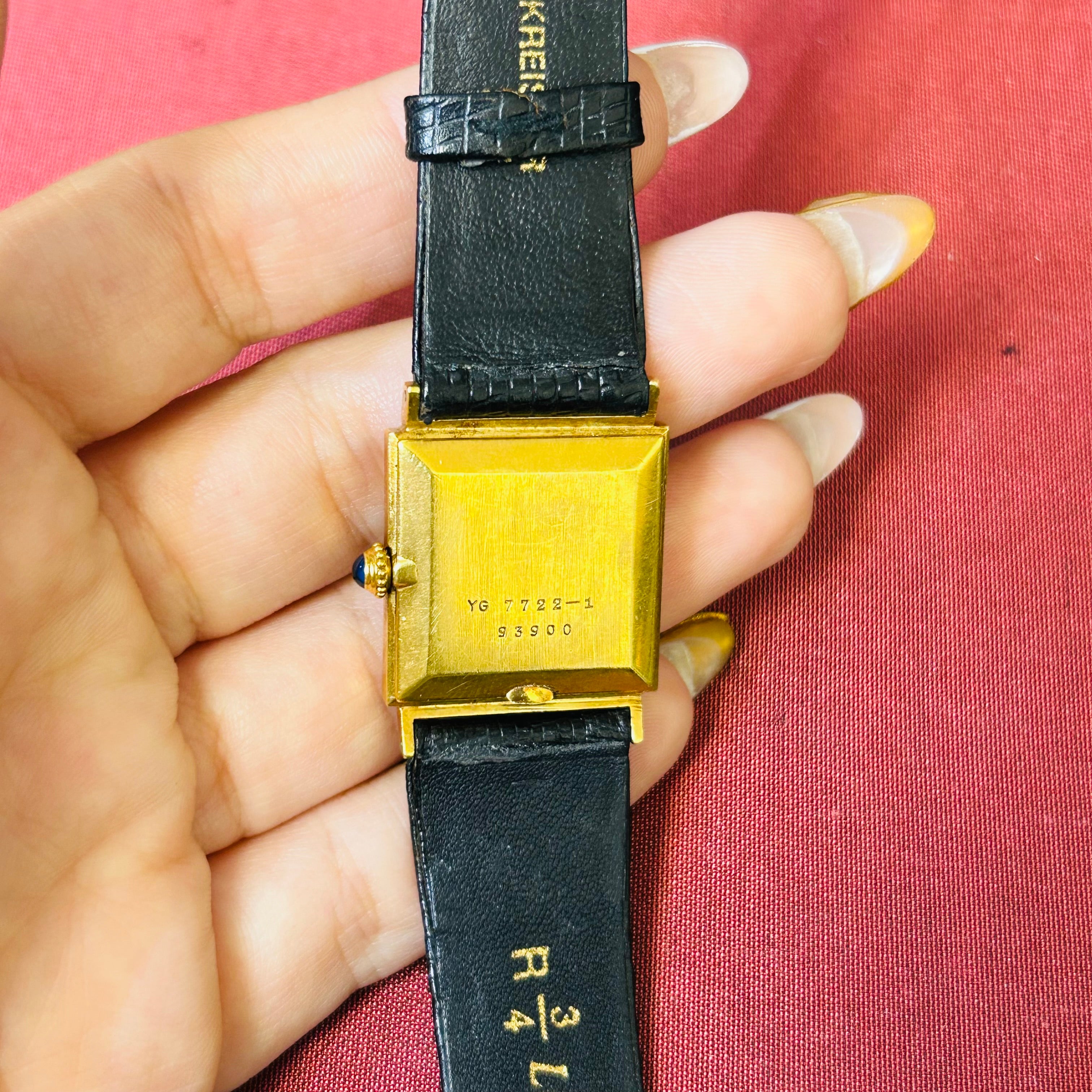 Bueche Girod With Diamonds Wrist Watch
