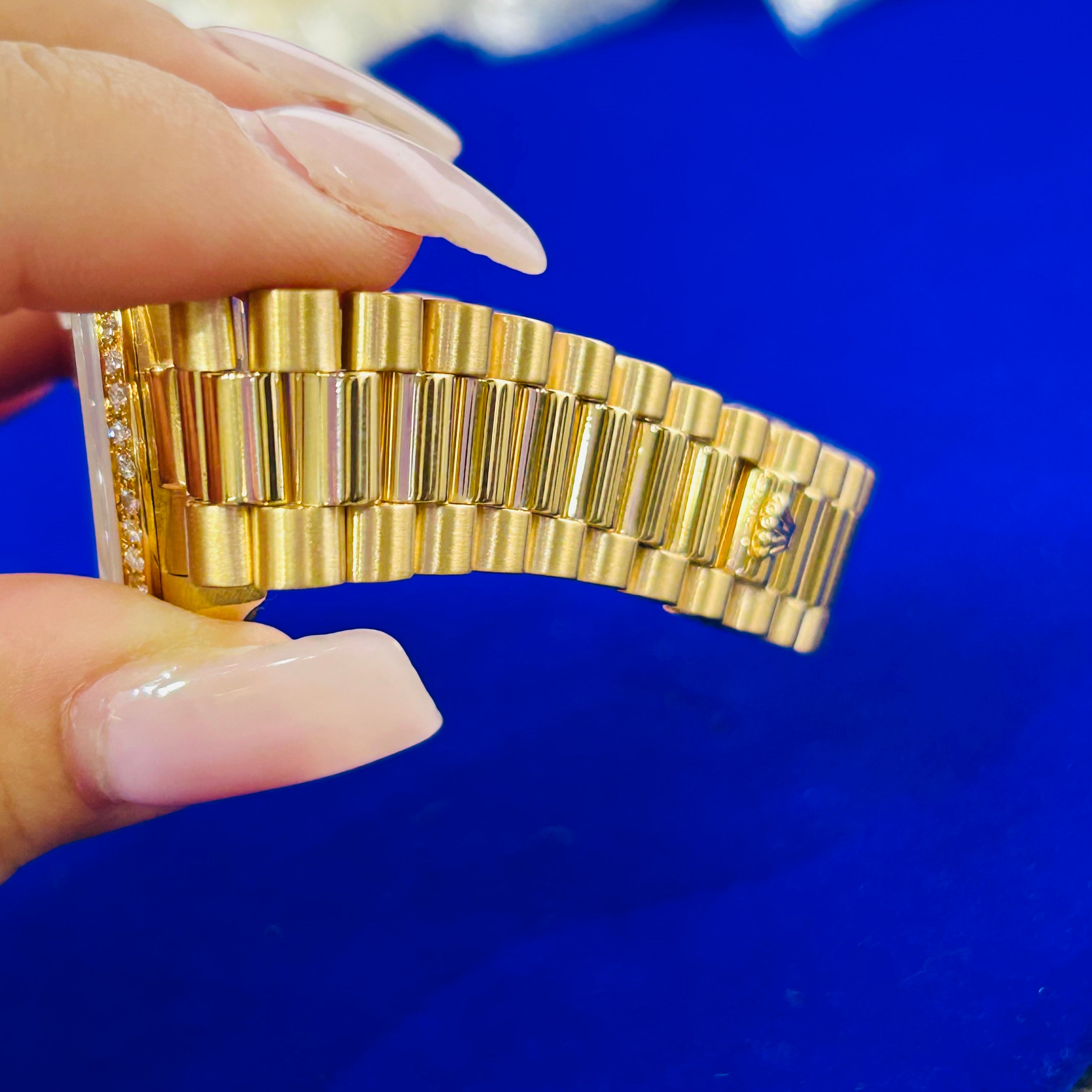 31mm President 18K Yellow Gold Rolex Watch 1988