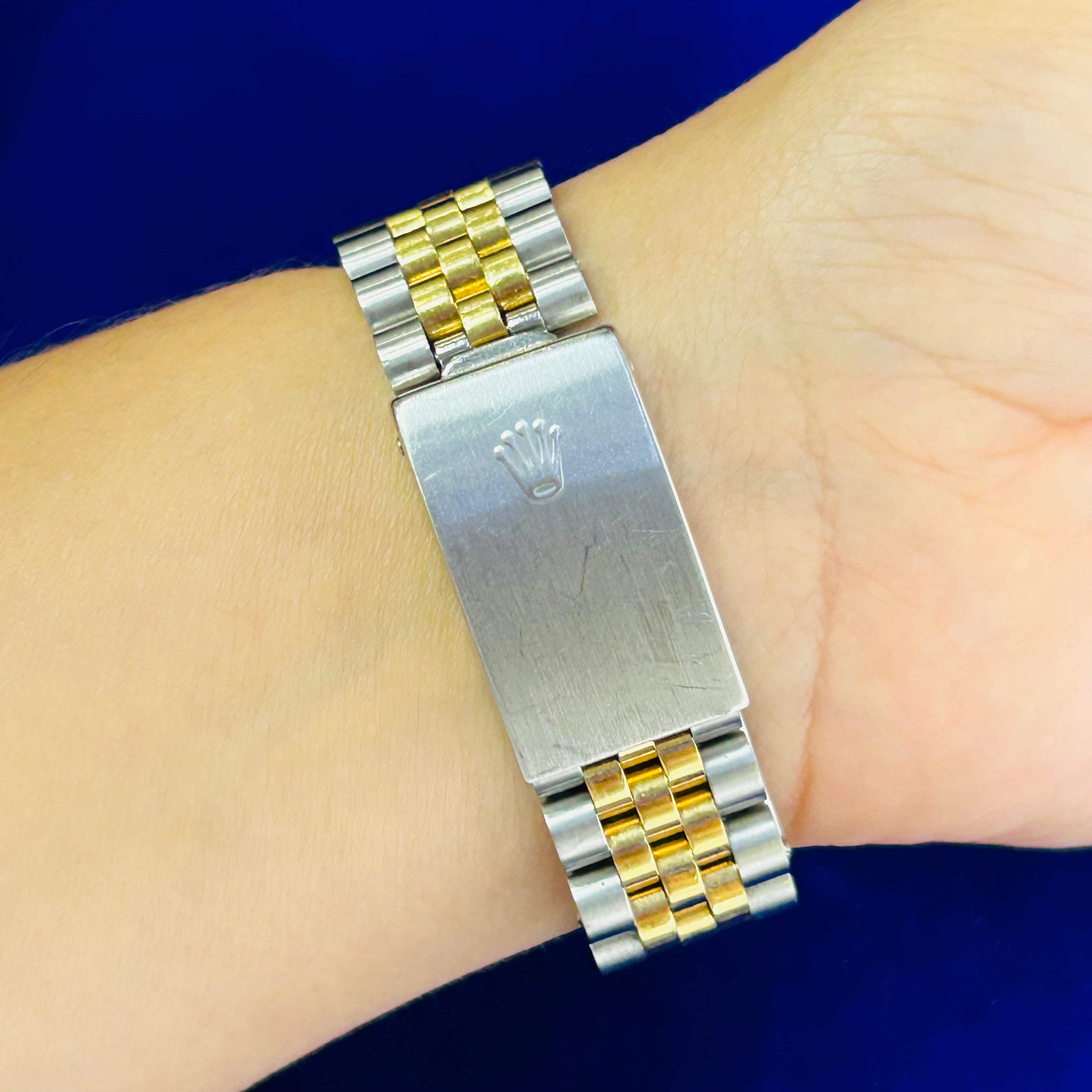 Stainless Steel & 18K Yellow Gold 36MM Oyster Perpetual Date Rolex Watch