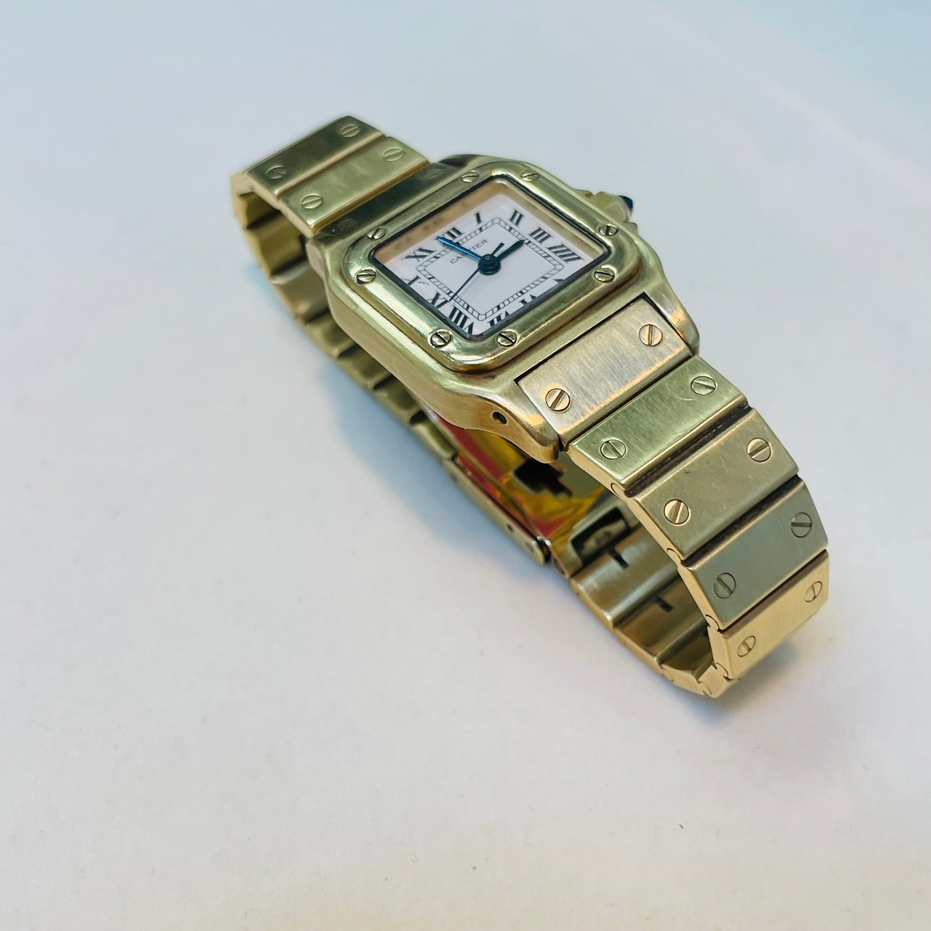 23MM Solid 18K Yellow Gold Cartier Santos Small size