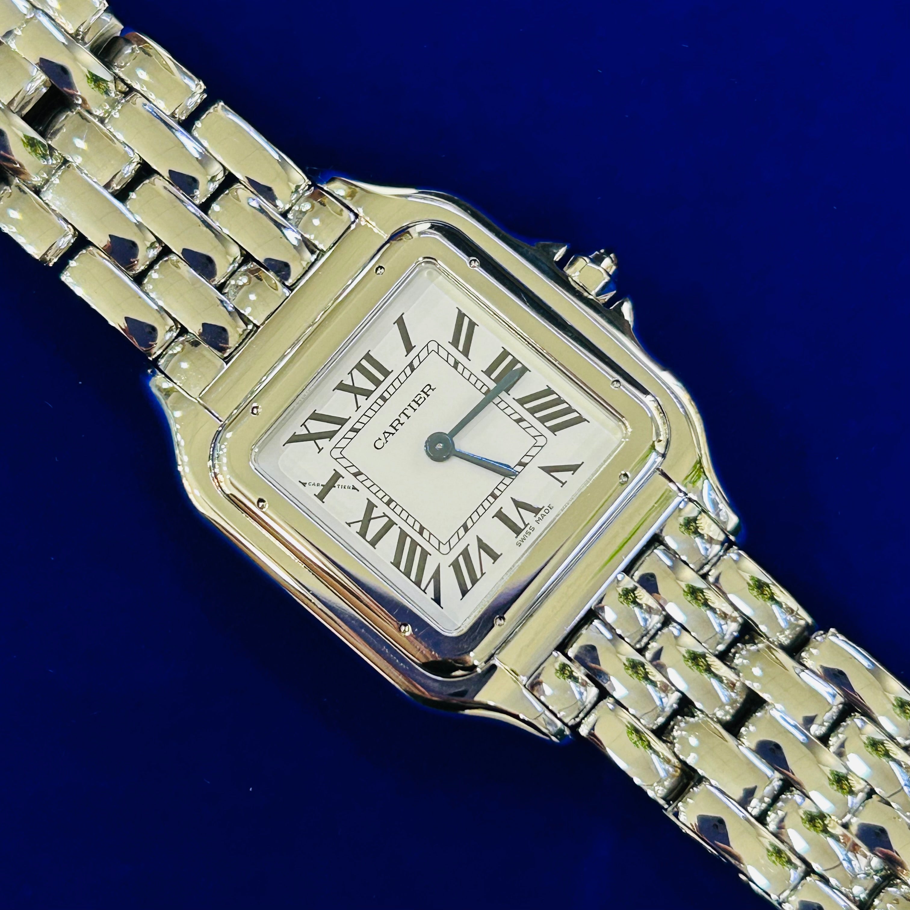 Cartier Panthere Stainless Stee Watch Jumbo Size With Papers 2026