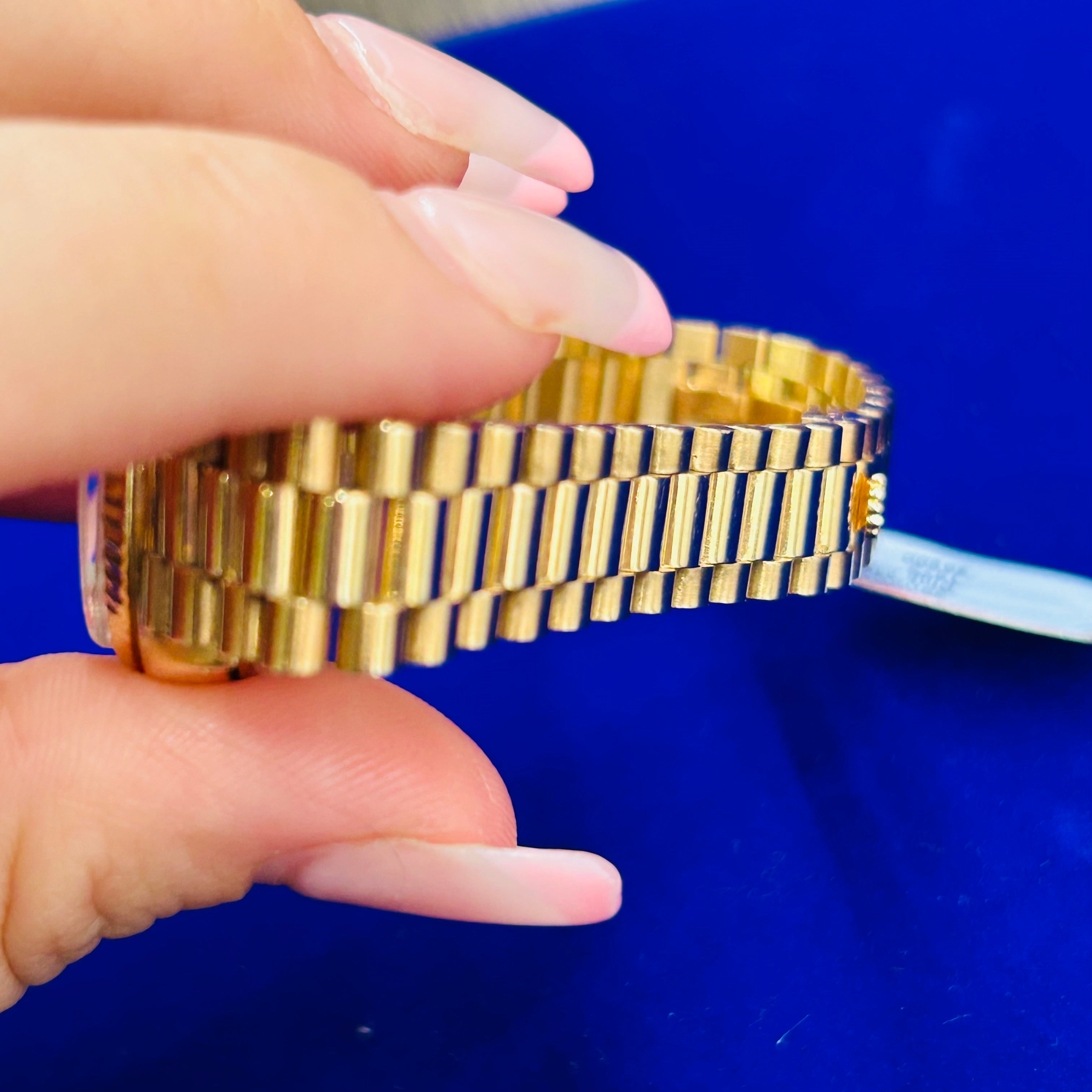 Vintage 18K Yellow Gold 26MM Oyster Jubilee Perpetual Datejust Rolex Watch