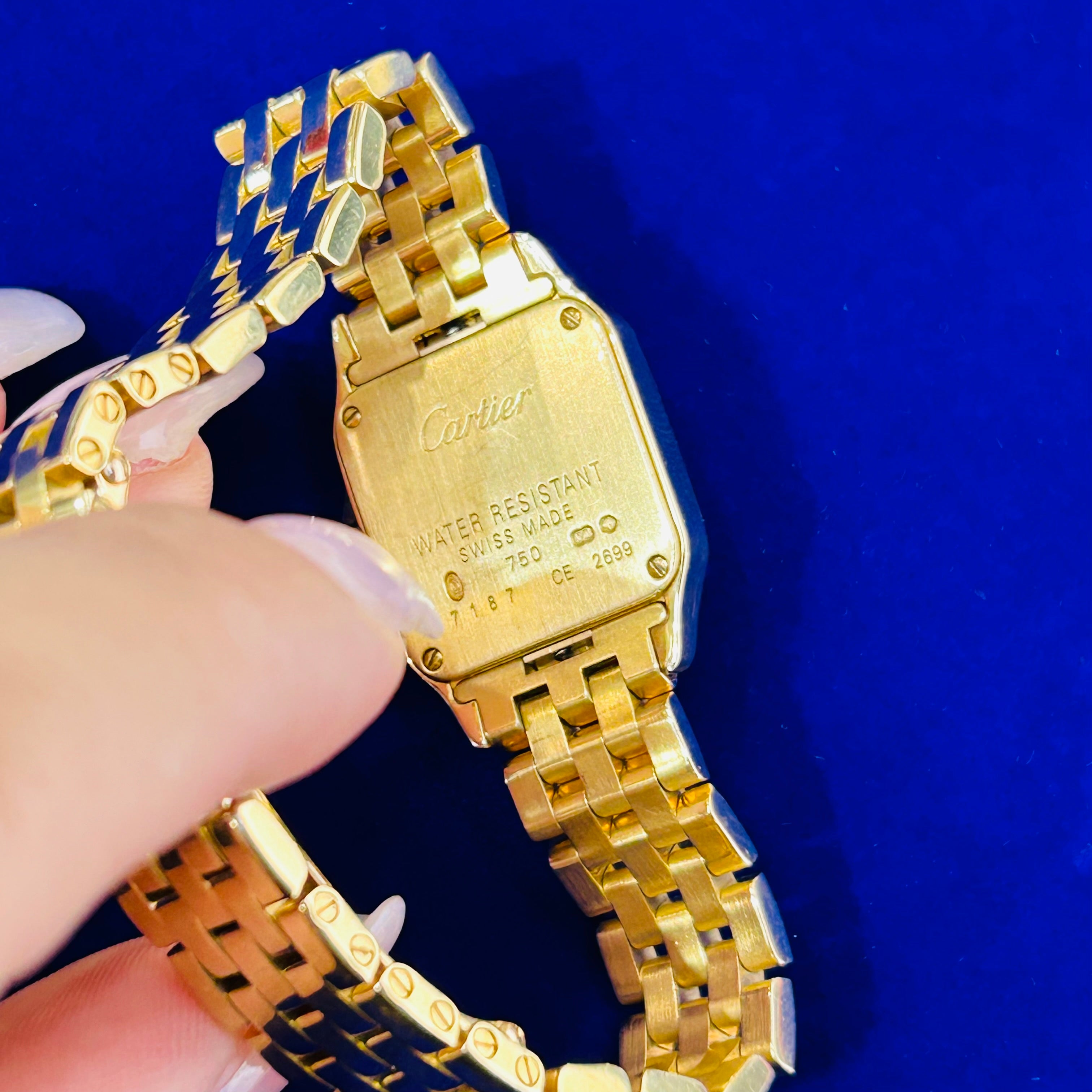 20mm Cartier 18K Yellow Gold Santos Demoiselle Wrist Watch 2014