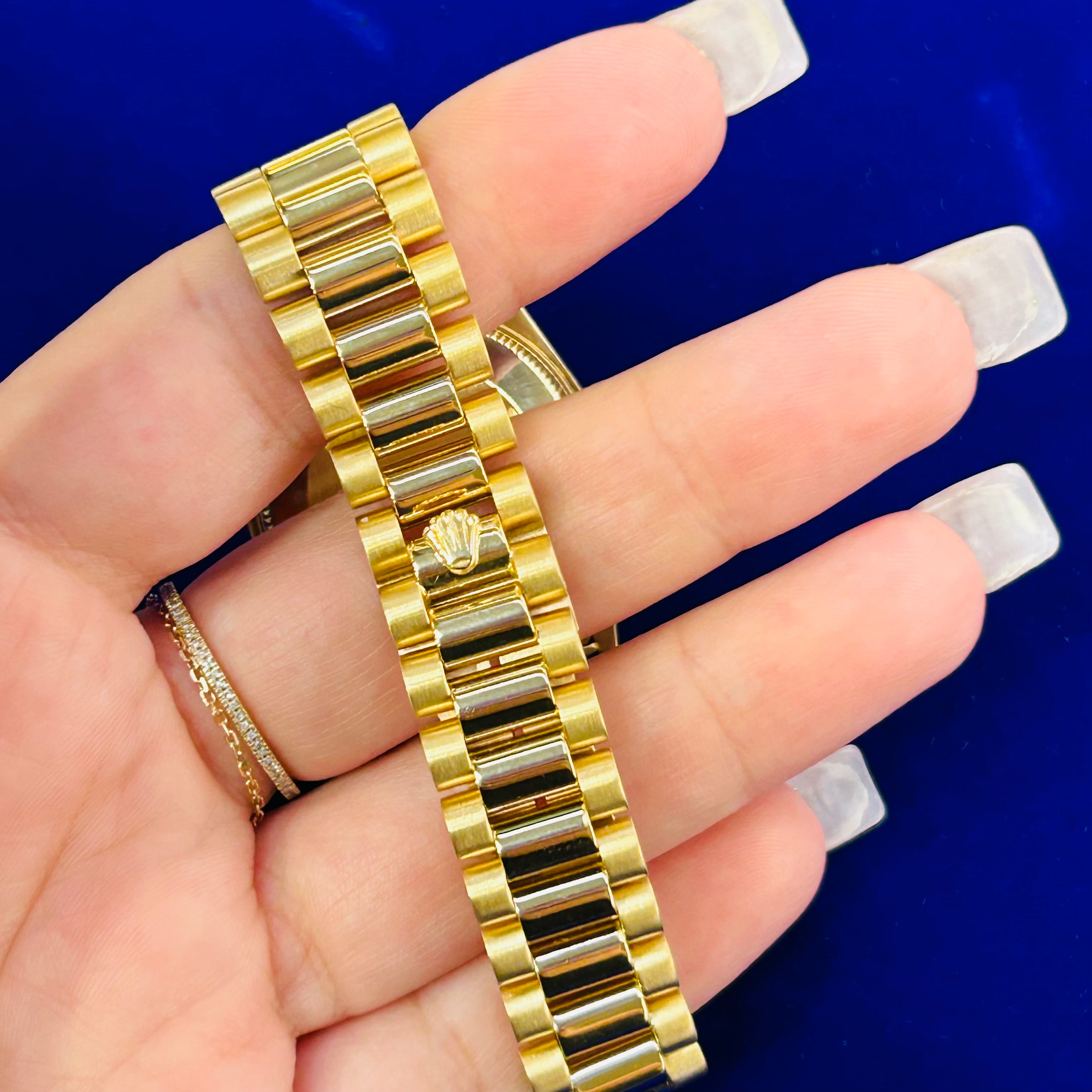 31mm President 18K Yellow Gold Rolex Watch 1988