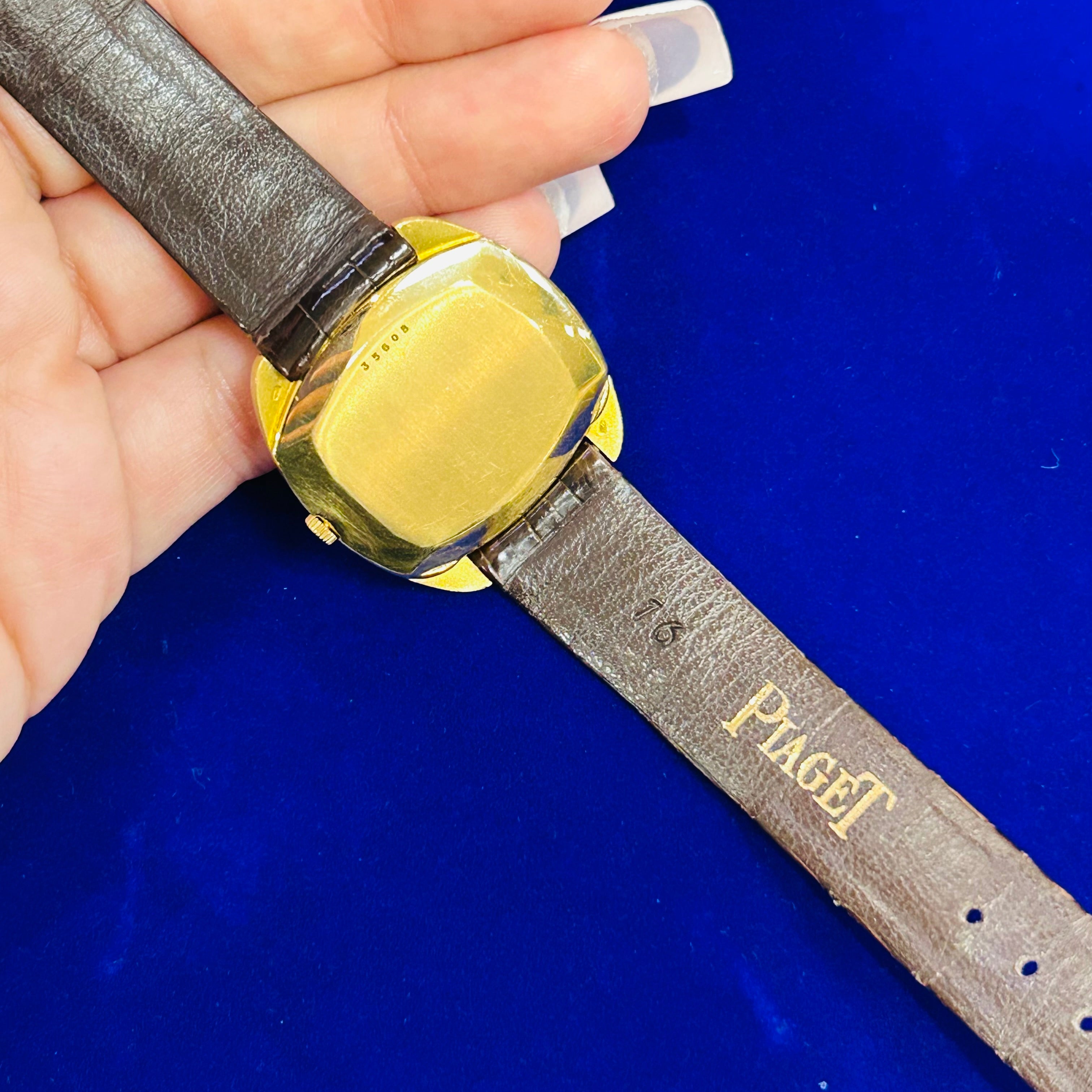 Aduermas Piguet Fine and ultra thin, 18K yellow gold wristwatchMade circa 1960