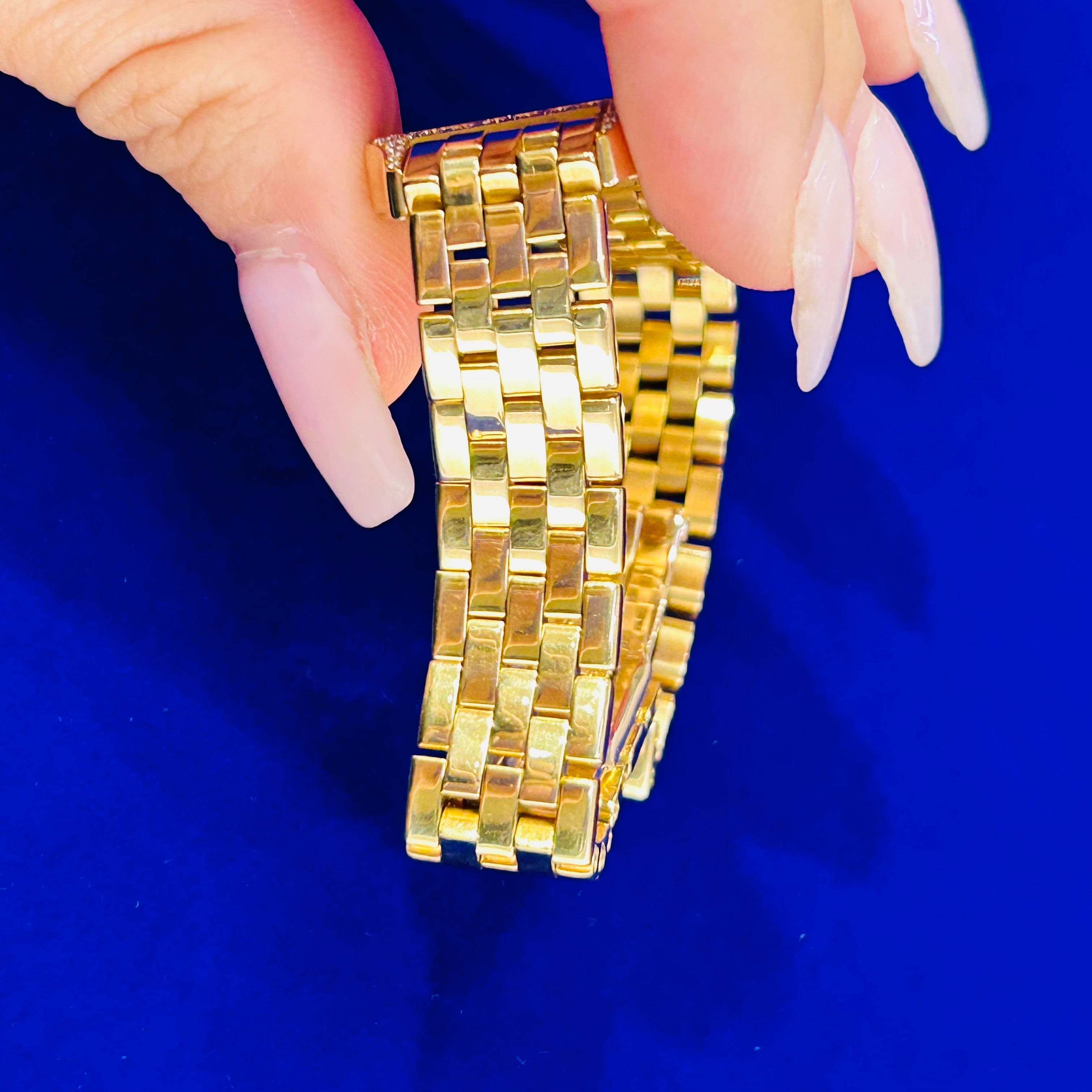 20mm Cartier 18K Yellow Gold Santos Demoiselle Wrist Watch 2014