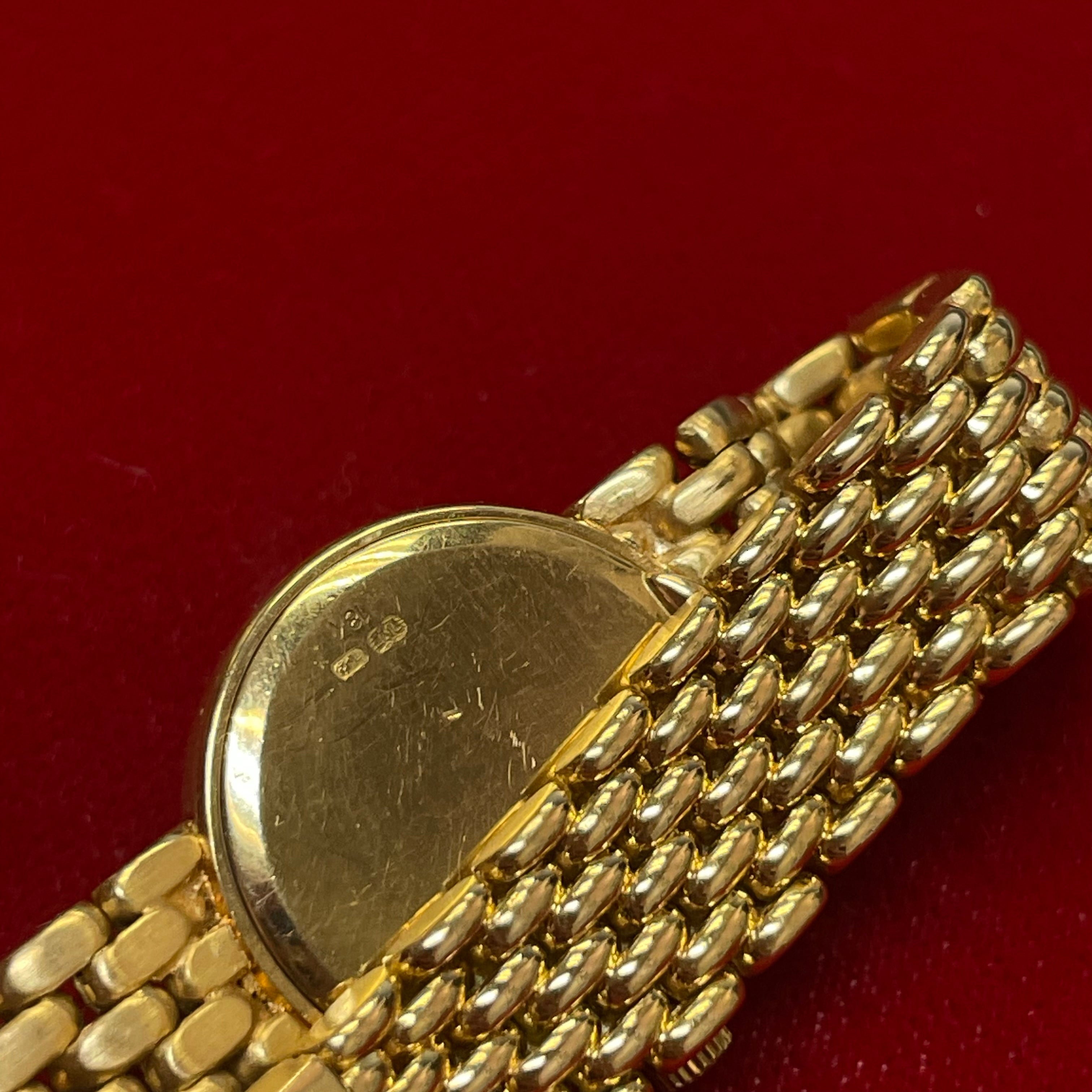 20mm Ladies Patek Phillips Calatrava 18K Yellow Gold
