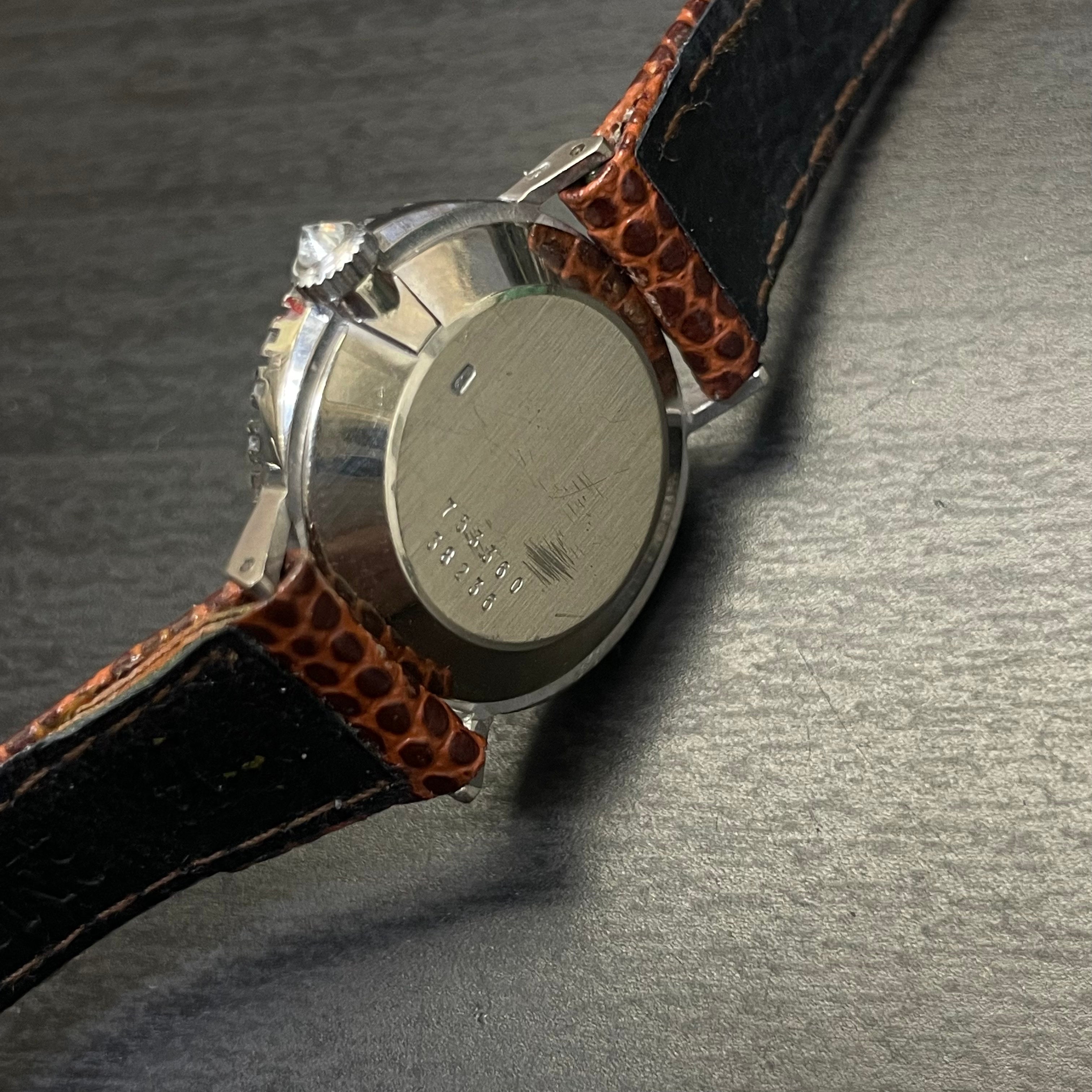 Baumé & Mercier 18K White Gold and Diamond Ladies Watch with Black Gace