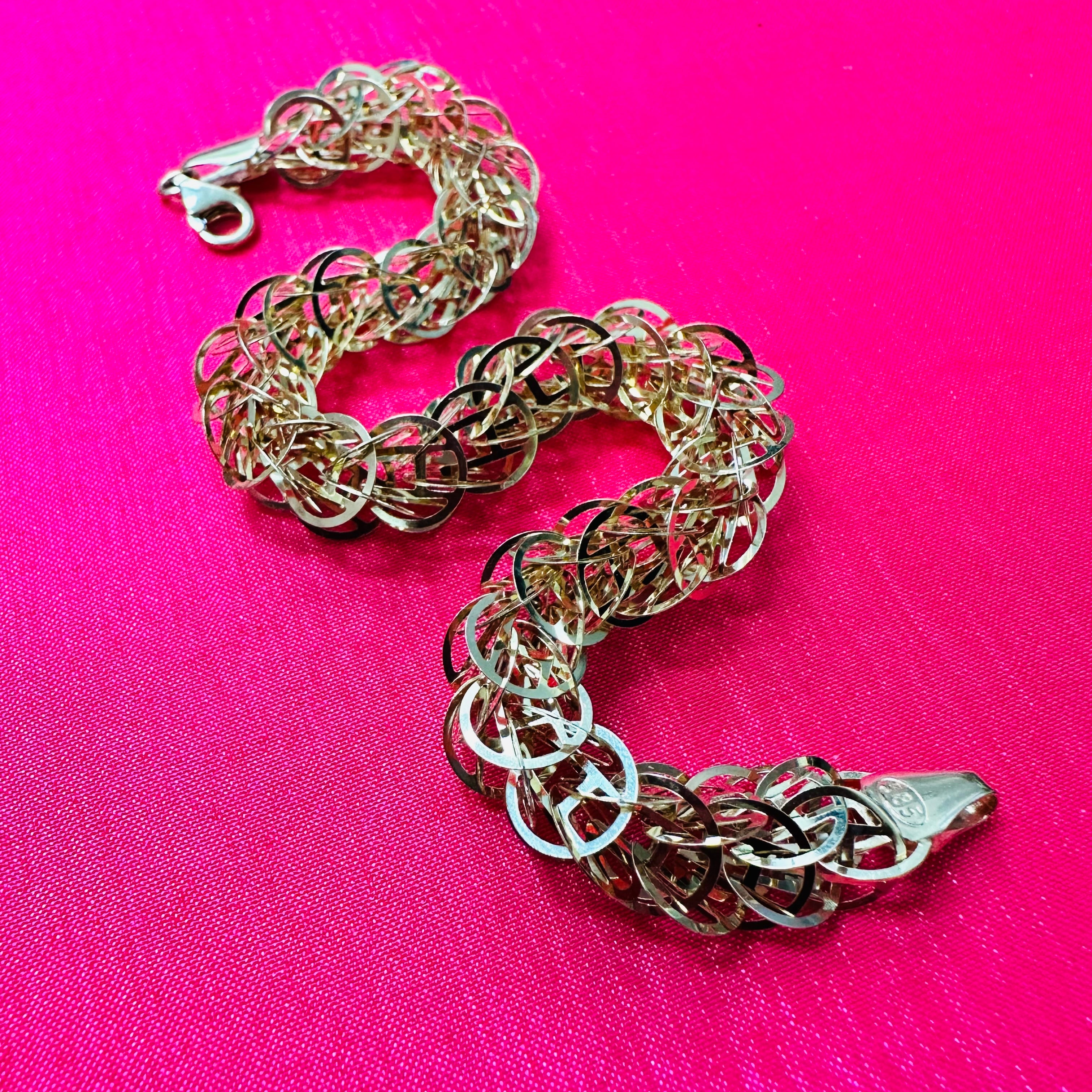 14K Yellow Gold Bracelet 7"