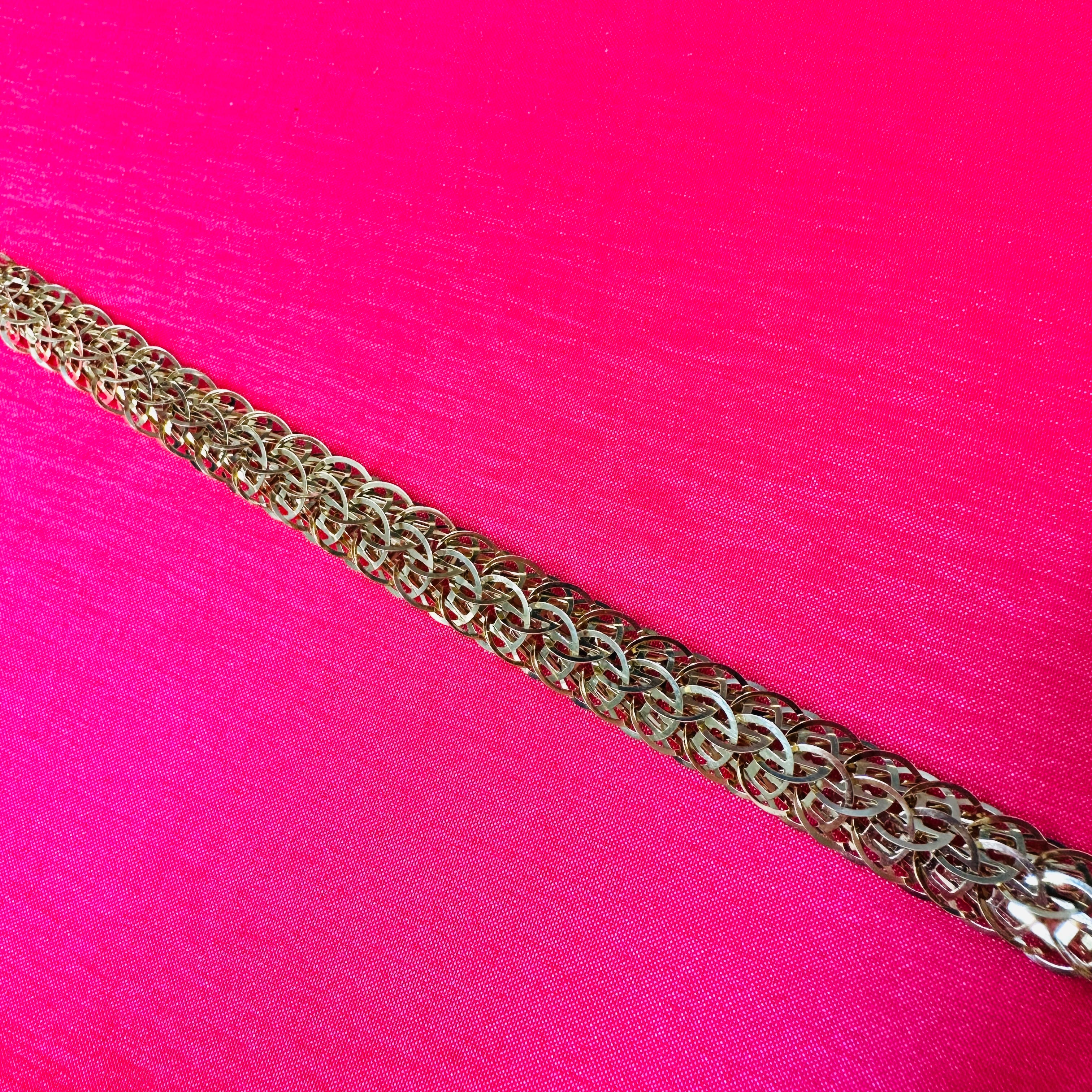 14K Yellow Gold Bracelet 7"