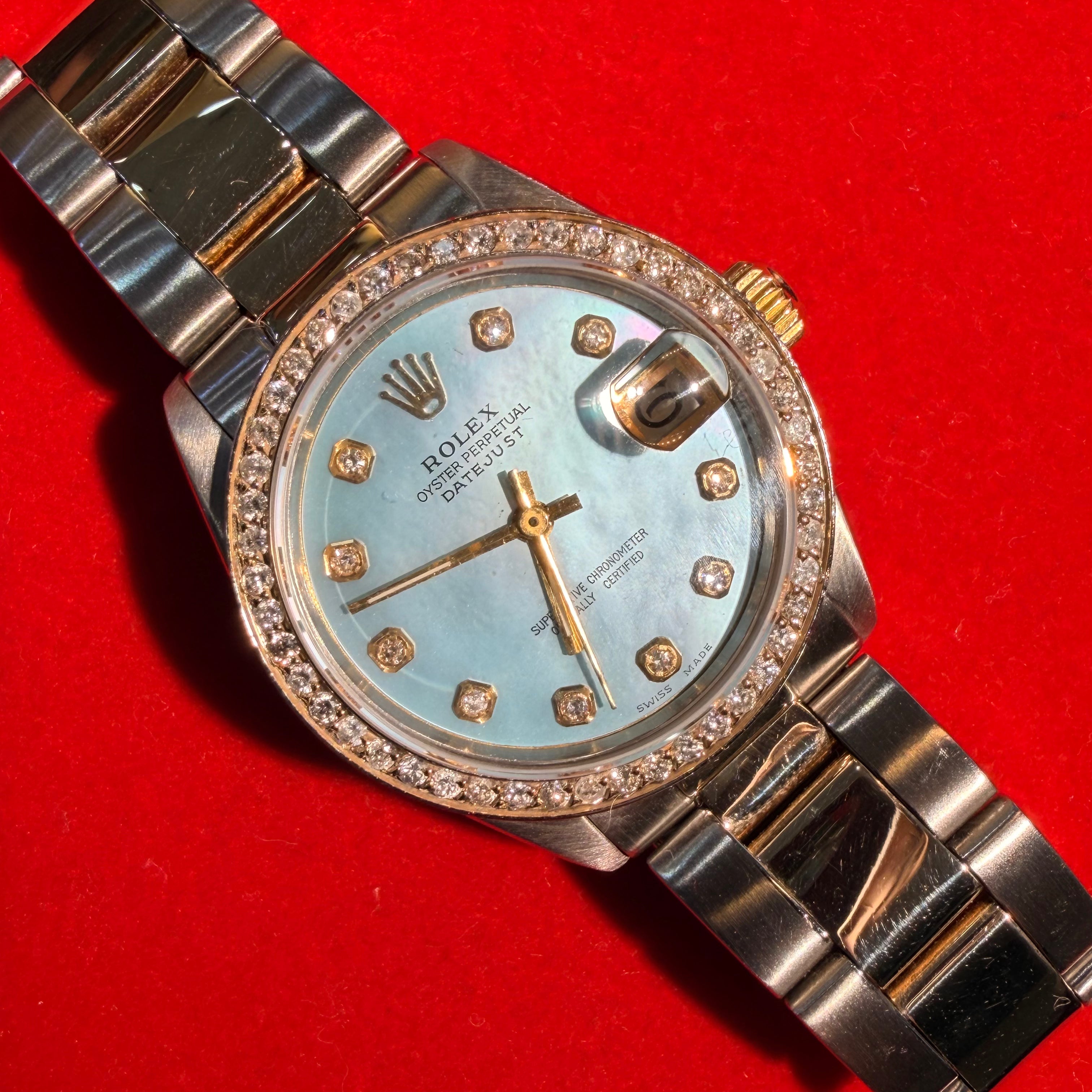 31MM Two Tone Gold&Stainless Steel Oyster Band Date Just Rolex