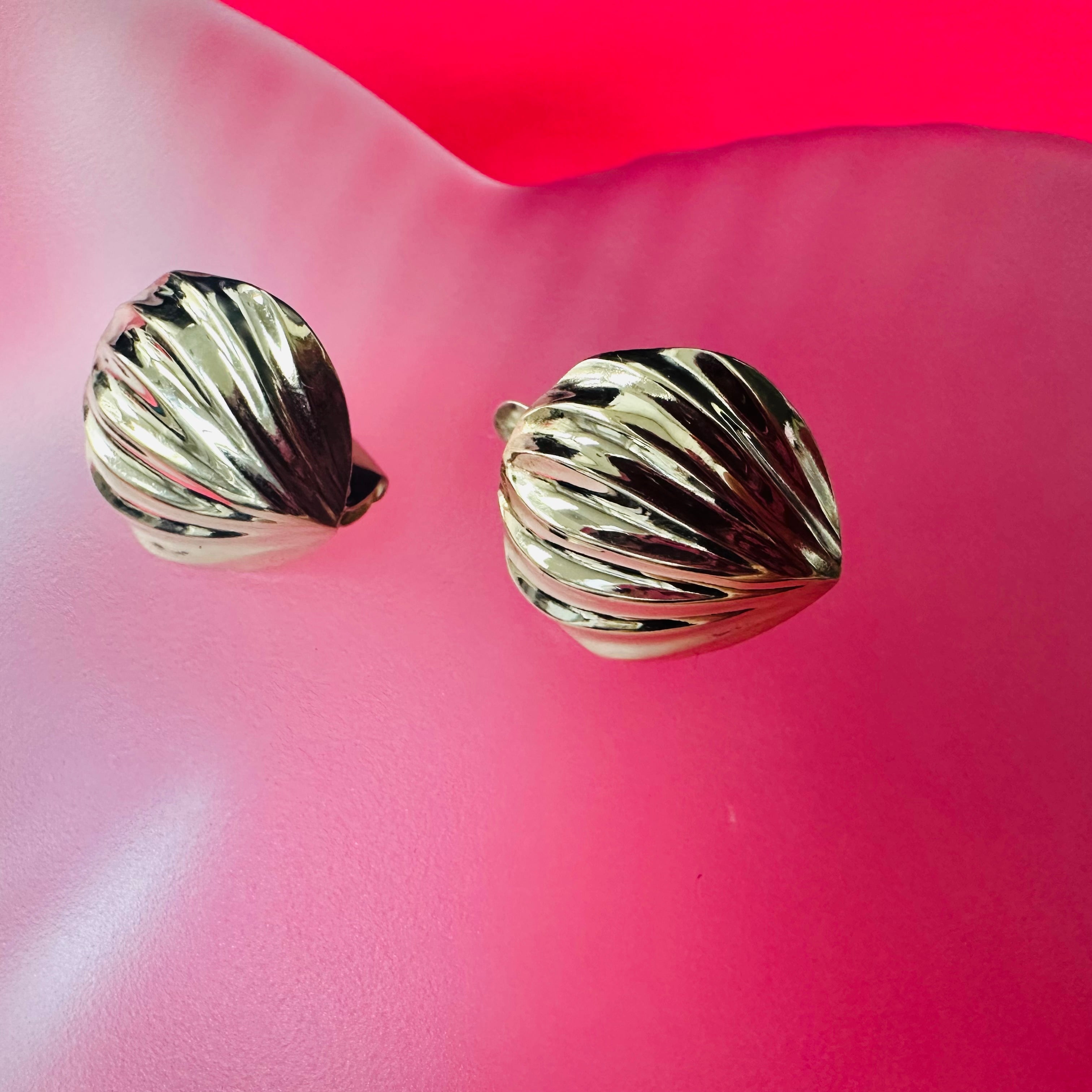 14K Yellow Gold Earrings
