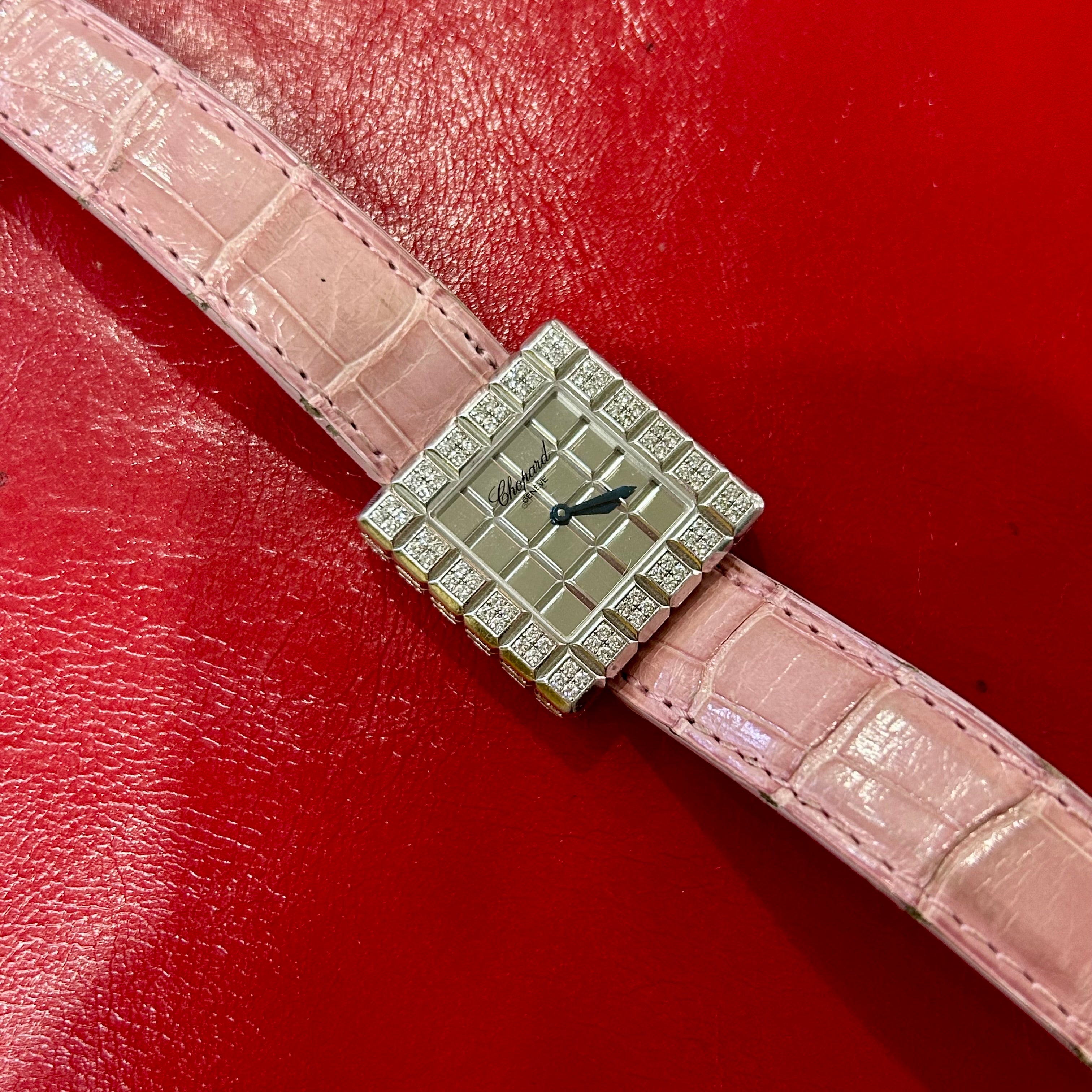 Chopard Ice Cube Mirror Dial | 25mm | 18k White Gold