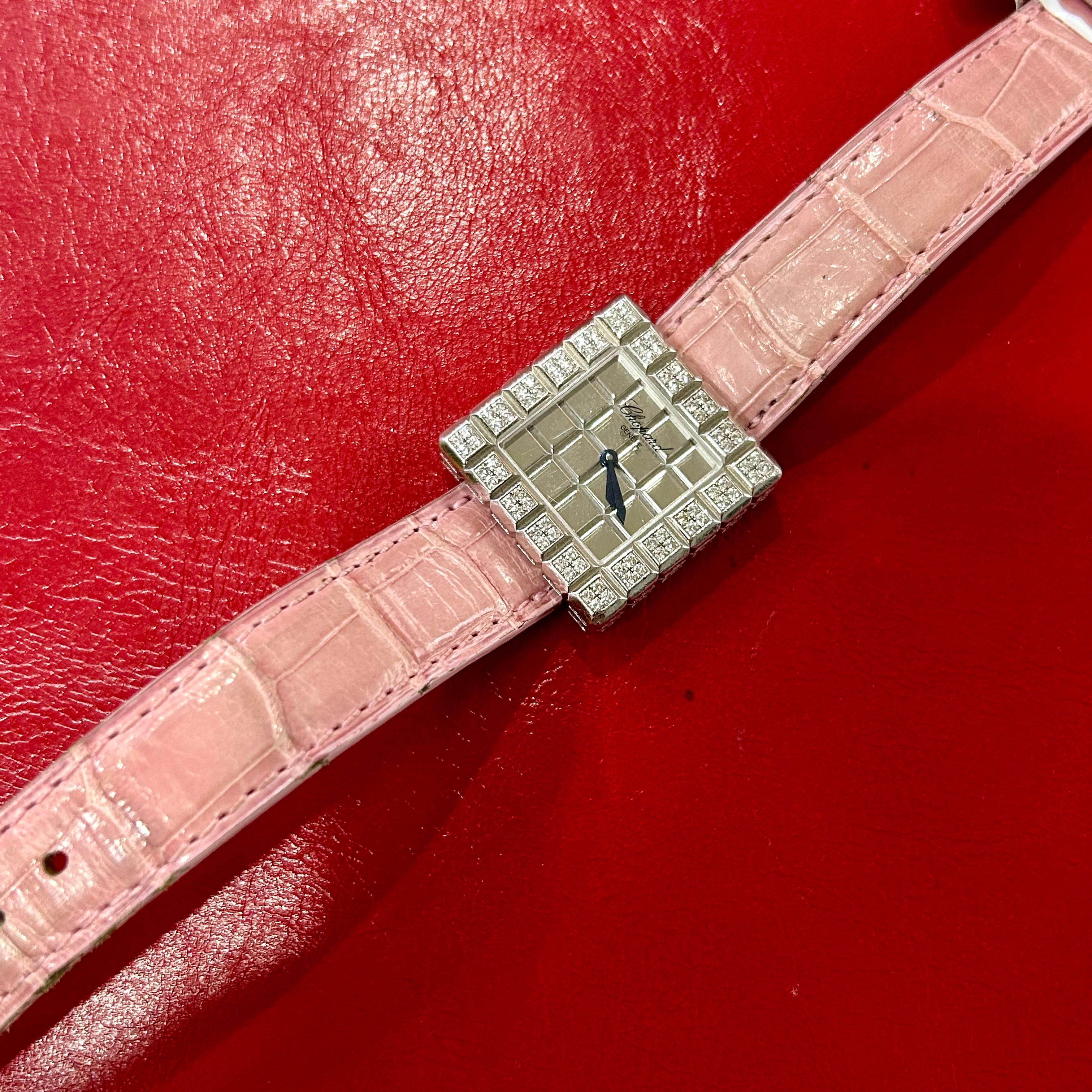 Chopard Ice Cube Mirror Dial | 25mm | 18k White Gold