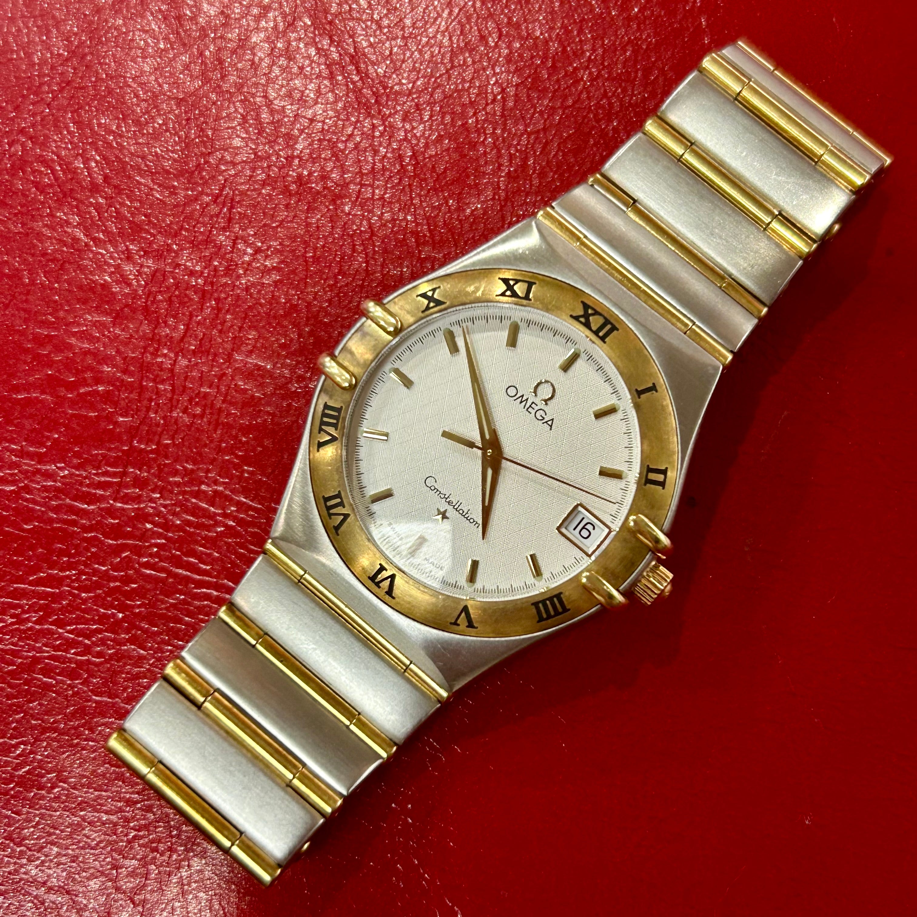 Vintage Omega Constellations Ref 1552/862 | 34mm | 18k Yellow Gold & Stainless Steel