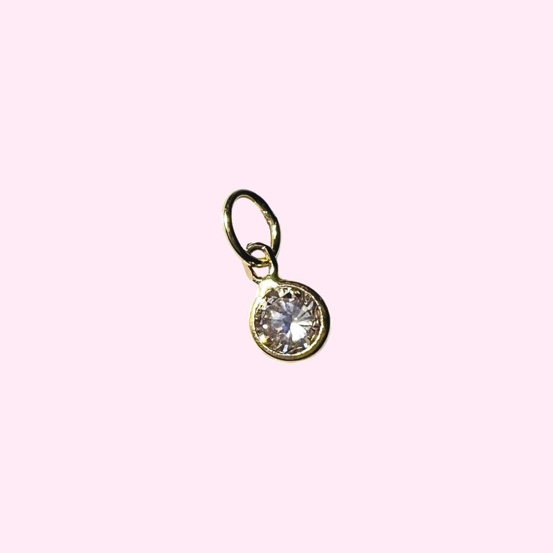 .20CT Natural Round Diamond Pendant Charm