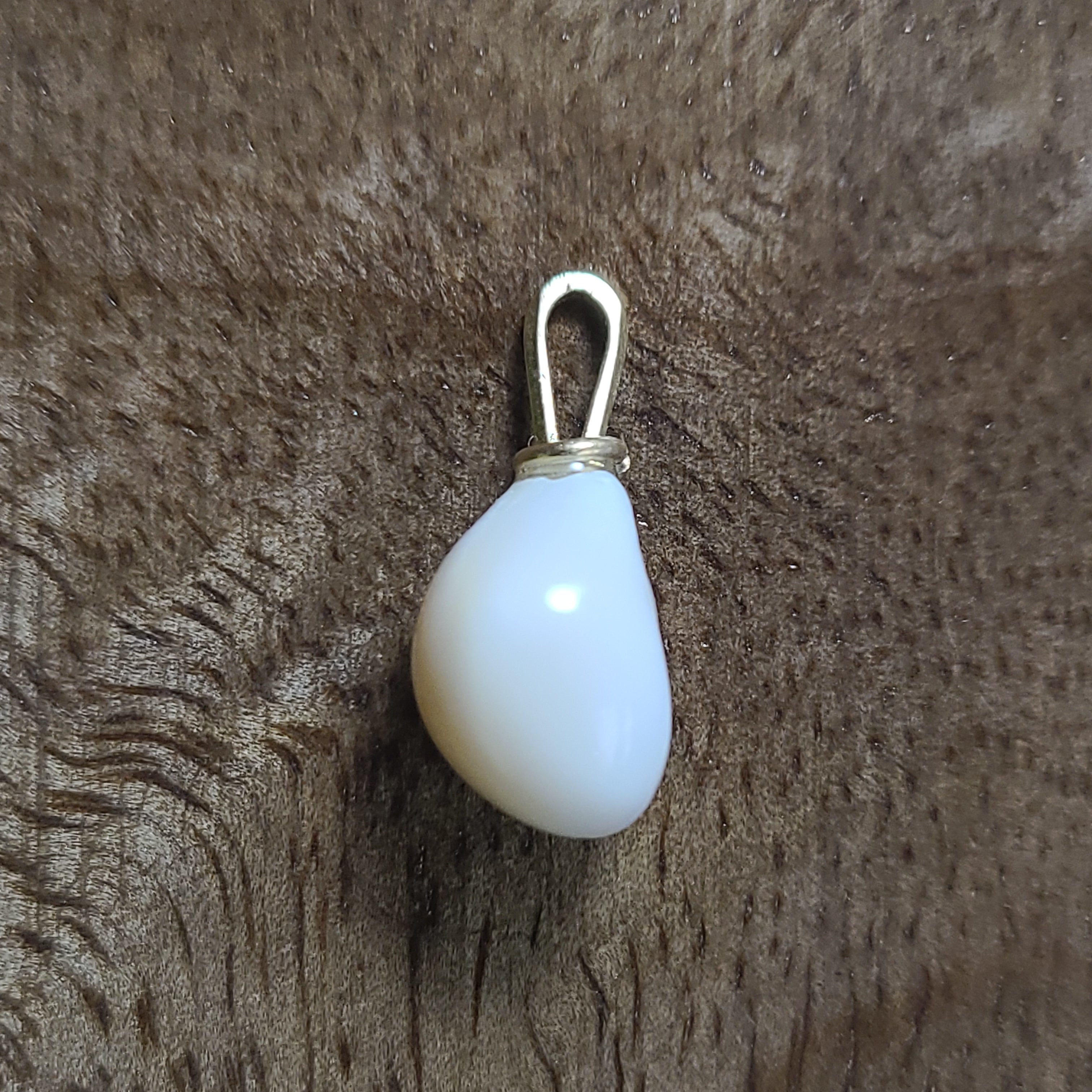 14K Yellow Gold Unique Pearl Conch Pendant Charm