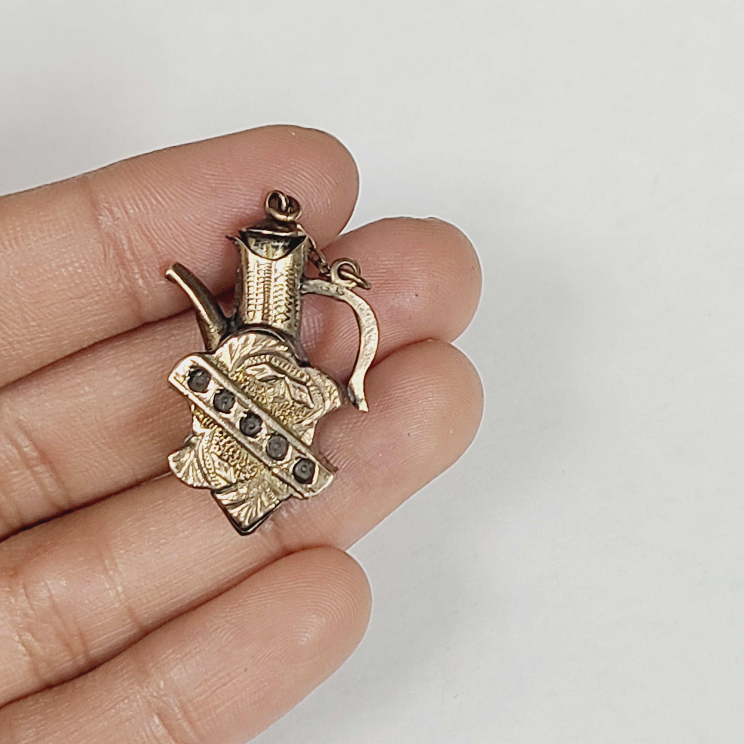 10K Rose Gold Decanter Charm
