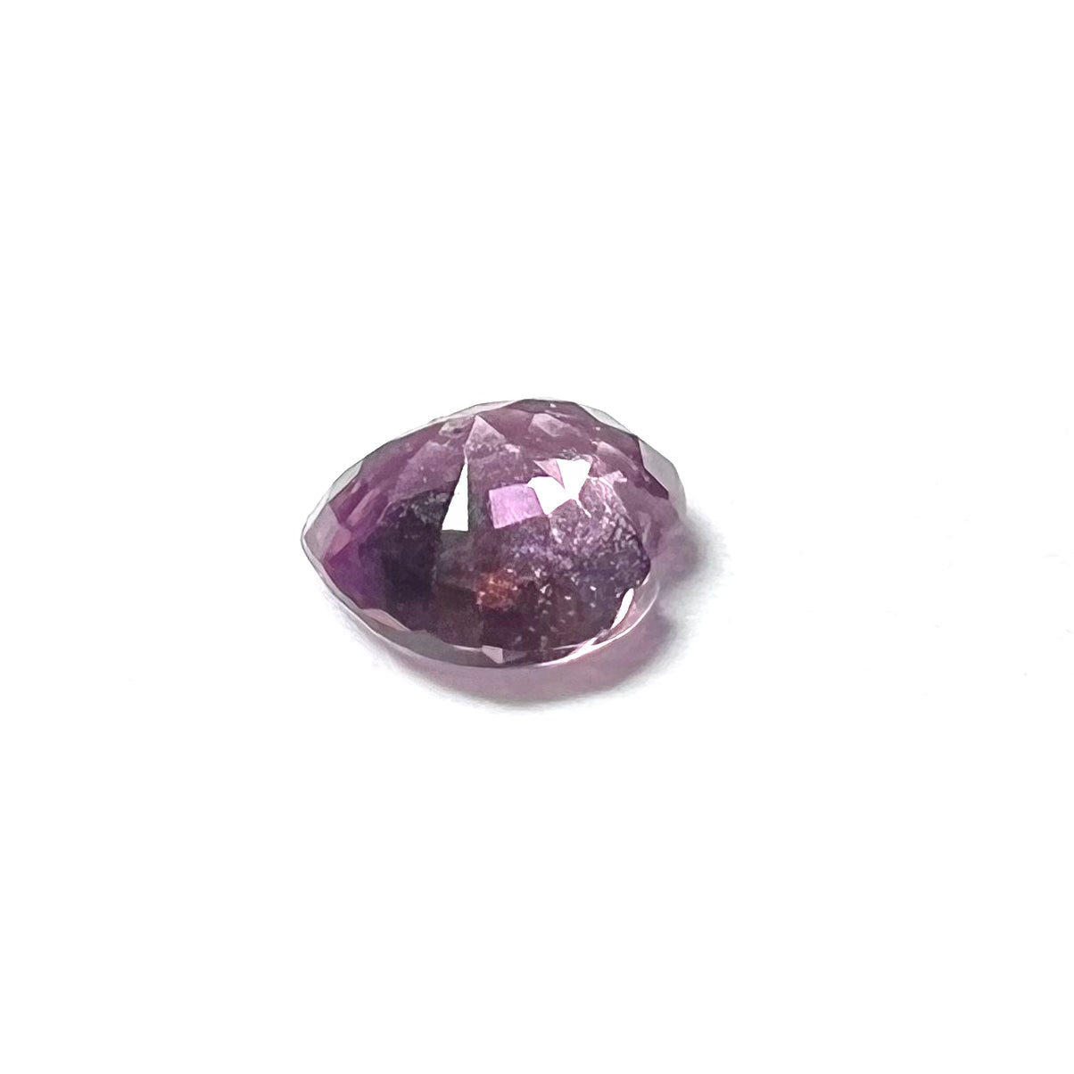 .35CT Loose Heart Purple Sapphire 4.02x4.01x2mm Earth mined Gemstone
