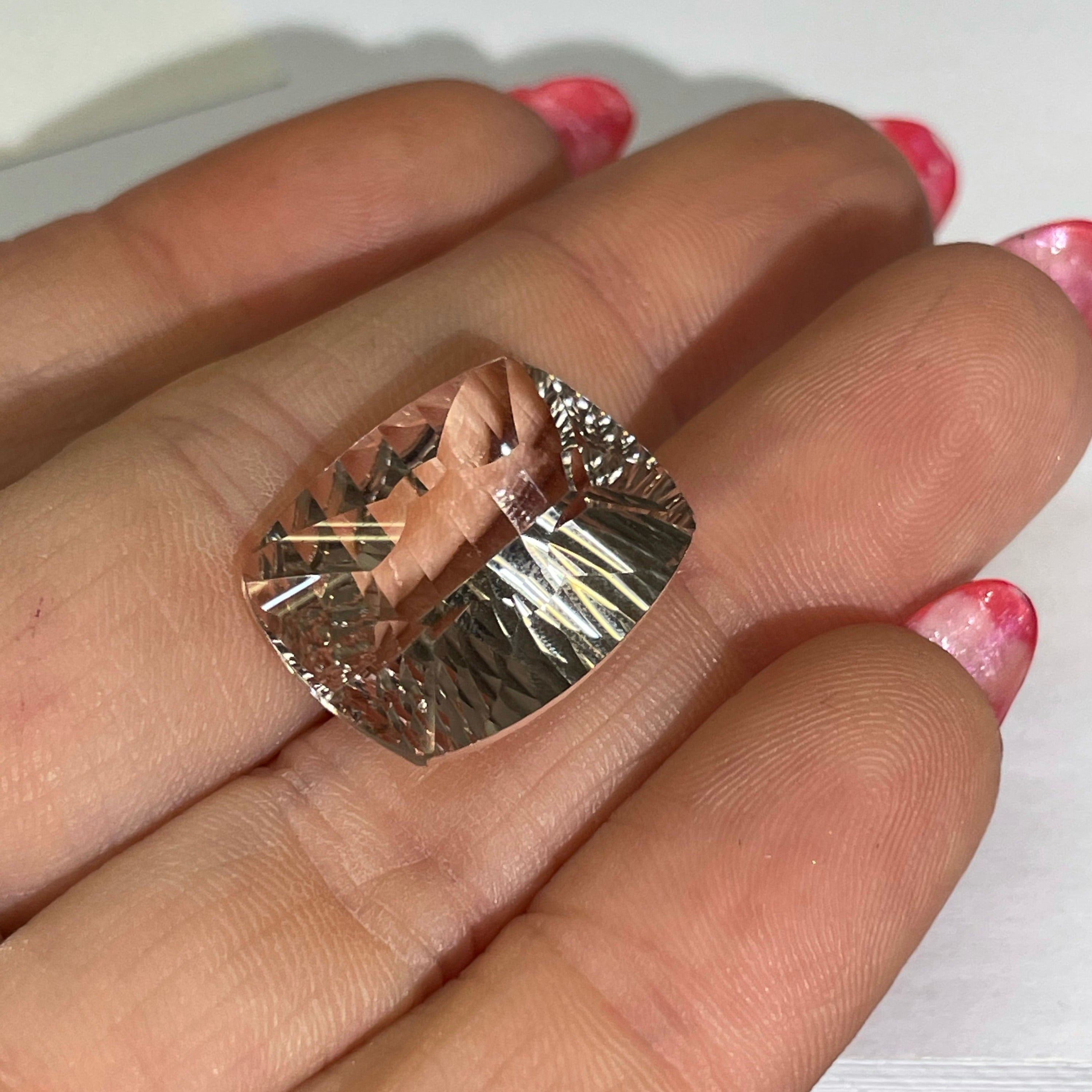 14CT Natural Pink Morganite 19x15mm
