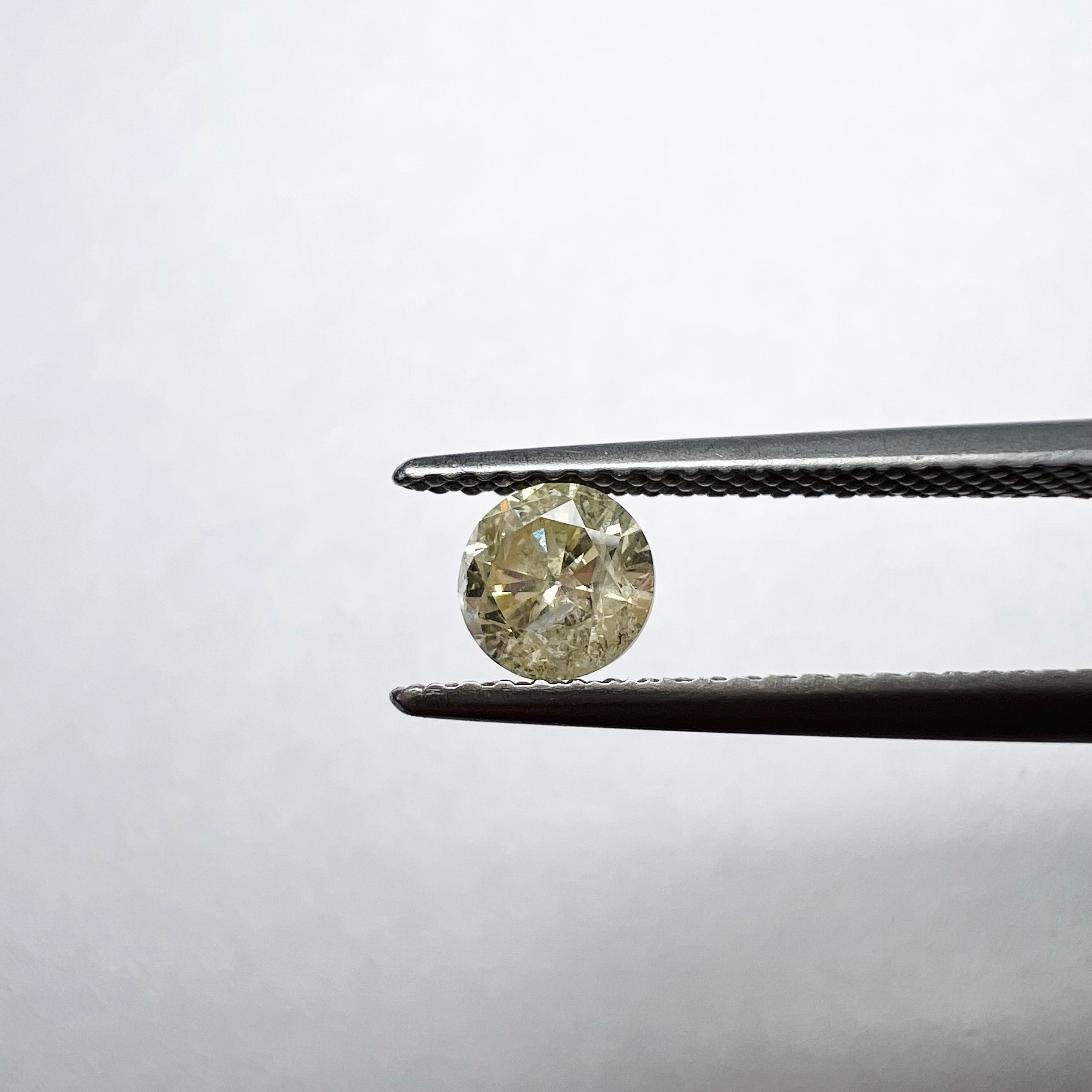 .56CT Brilliant Round Diamond P I1 4.93x3.30mm Natural Earth mined