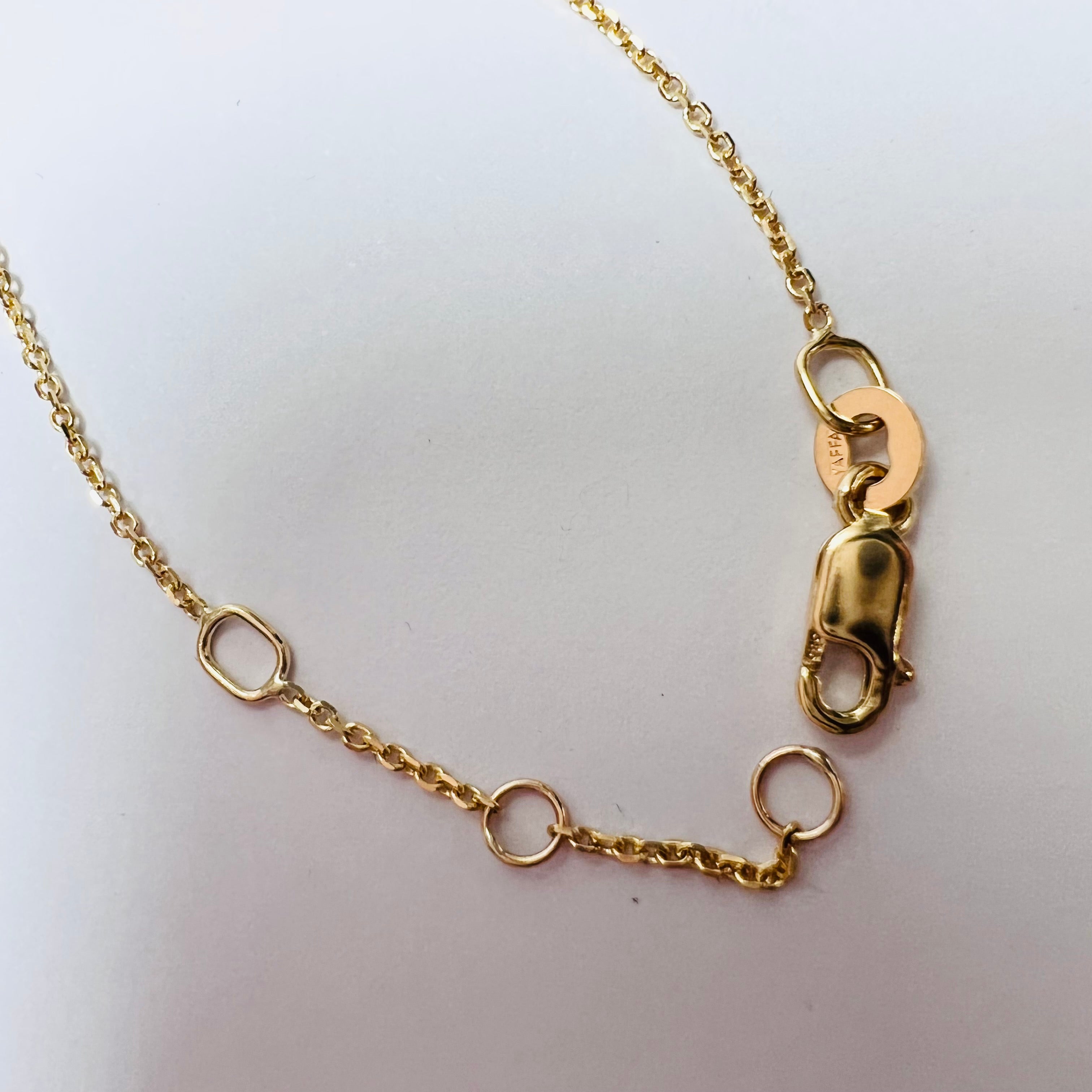 Multi-color Sapphires Yellow Purple and Red Ruby HandChain in Solid 14k Yellow Gold