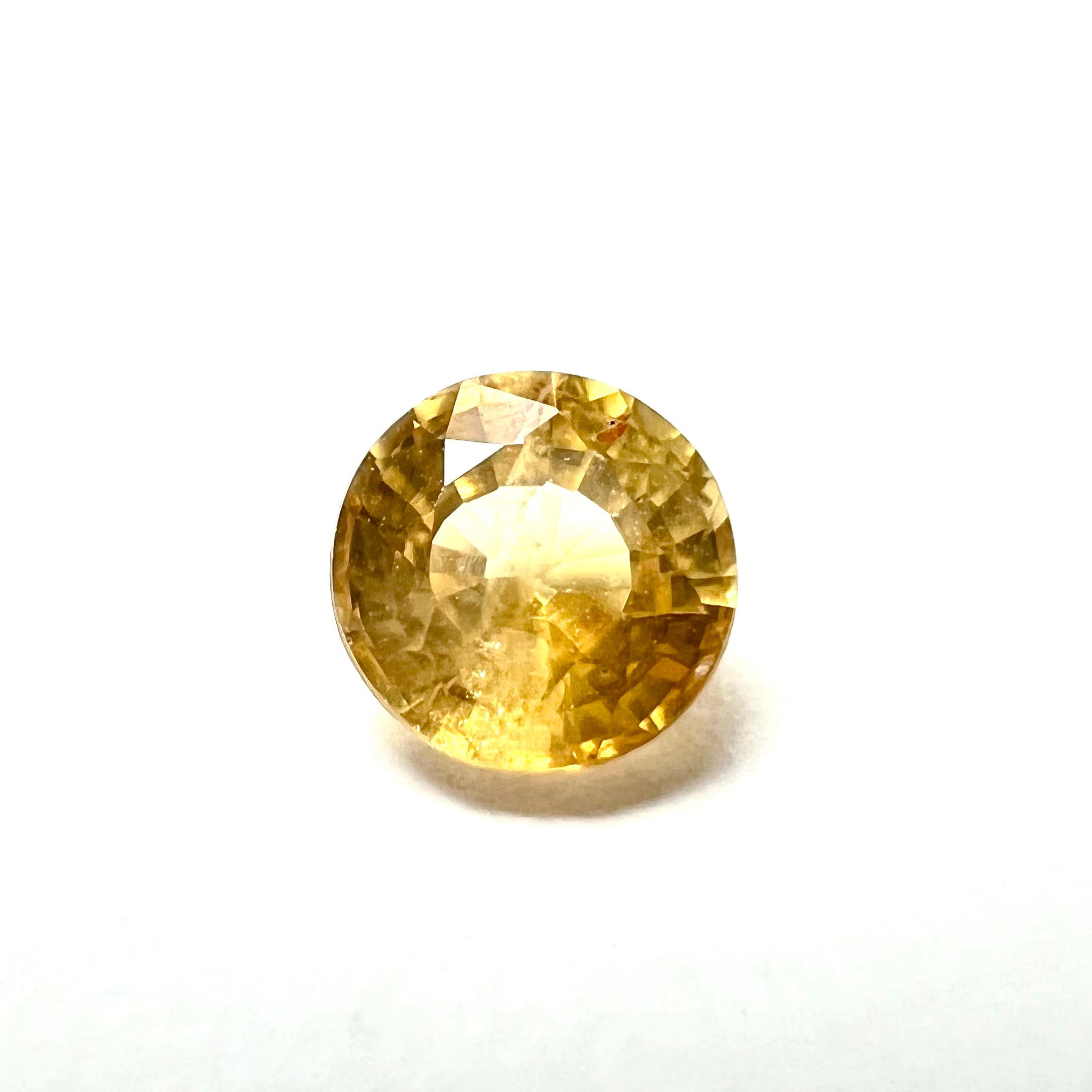 .42CT Loose Round Sapphire 4x3mm Earth mined Gemstone