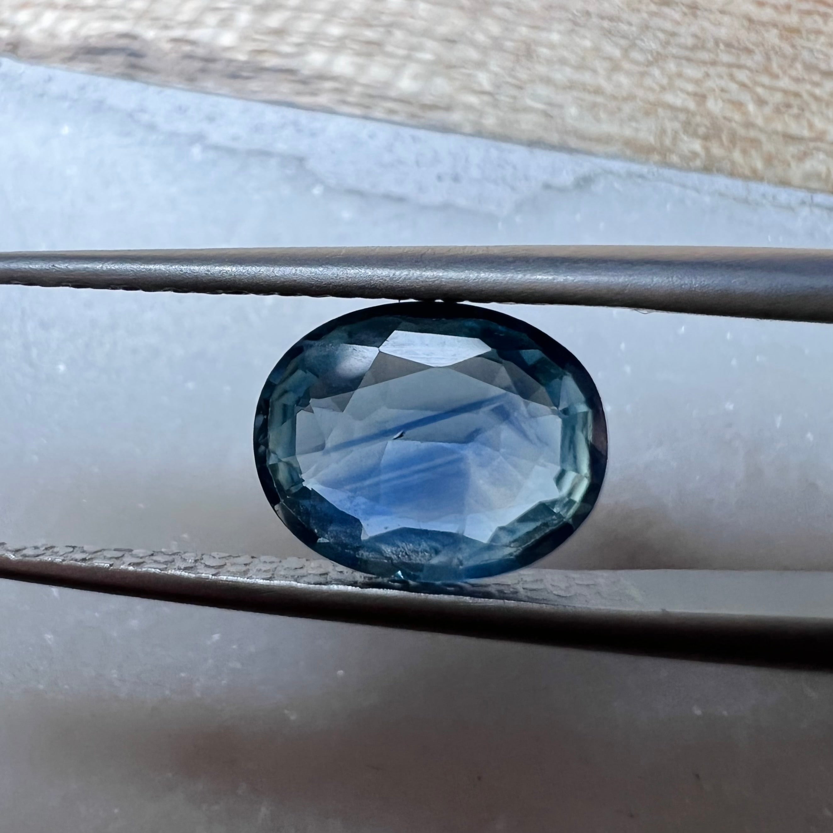 1.72CTW Loose Natural Oval Sapphire 8.71x6.90x2.97mm Earth mined Gemstone