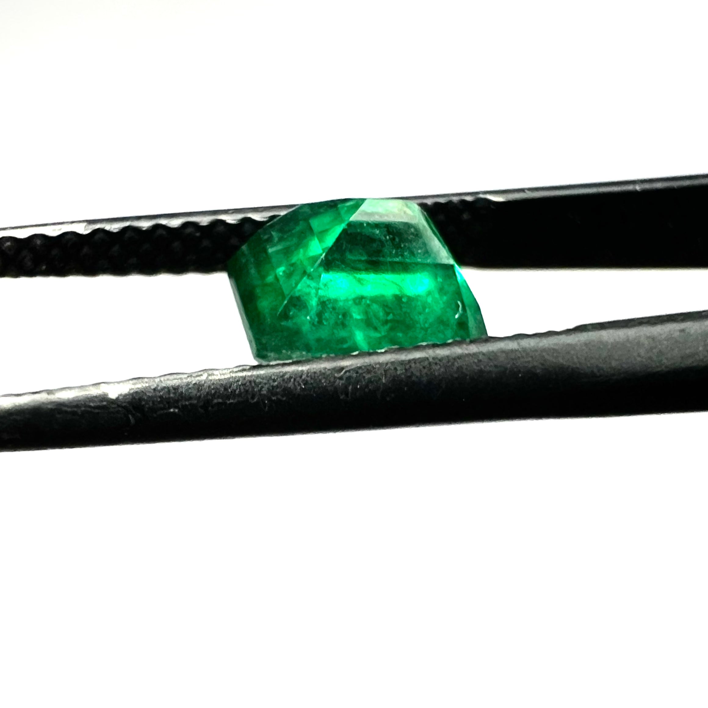 1.25CT Loose Natural Emerald Octagonal Step Cut 6.90x6.34x4.20mm