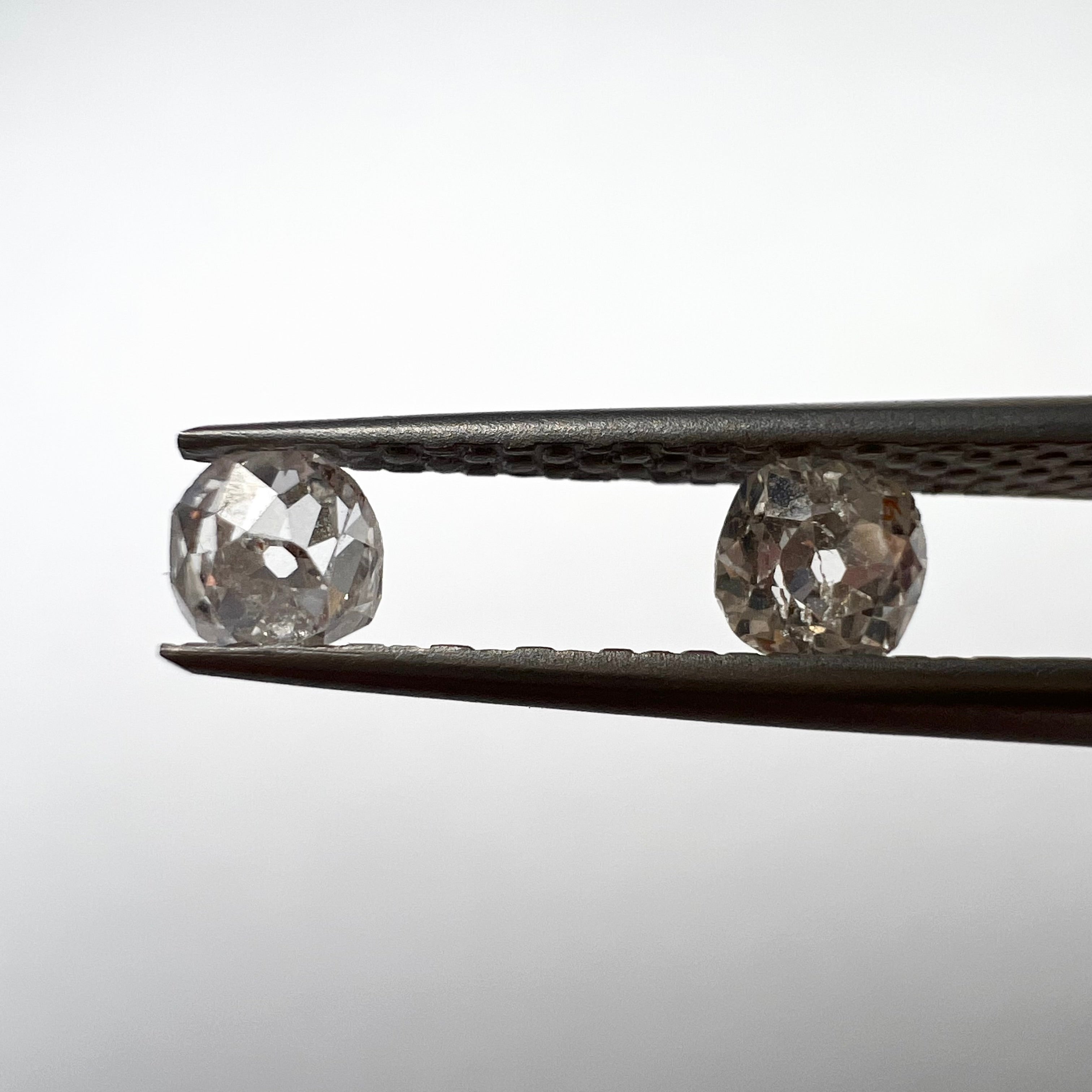 .53ctw Old Mine Cut Diamond I/J SI2/I1 3.80mm Natural Earth mined