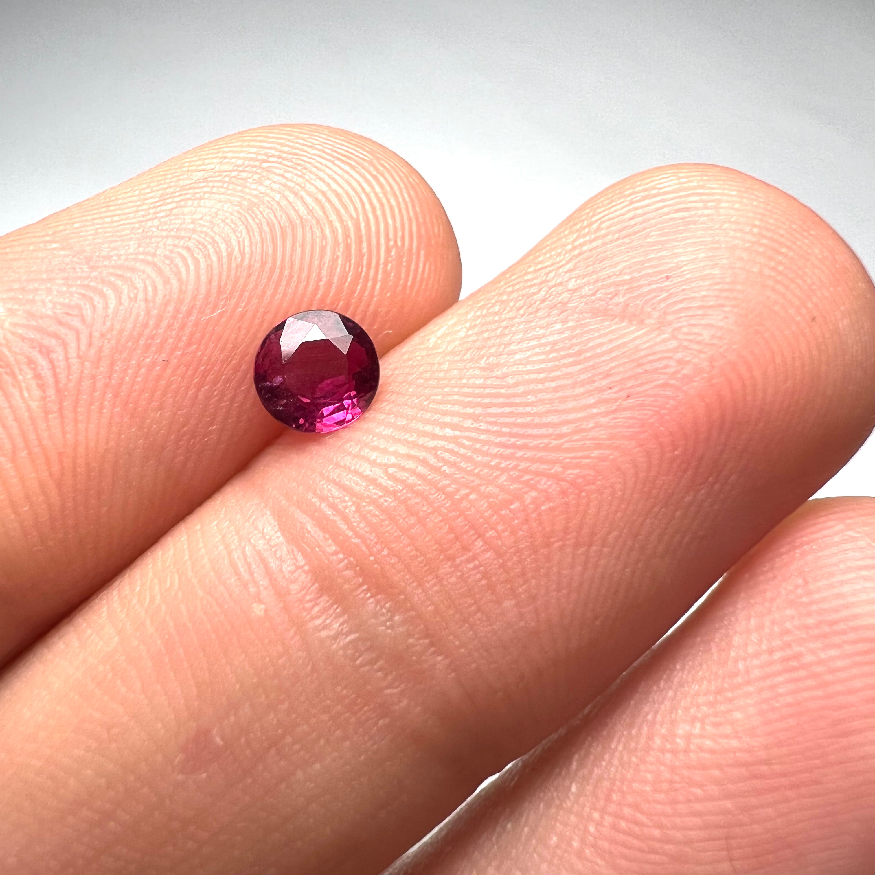 .62CT Loose Natural Pear Ruby 5x2.5mm Earth mined Gemstone