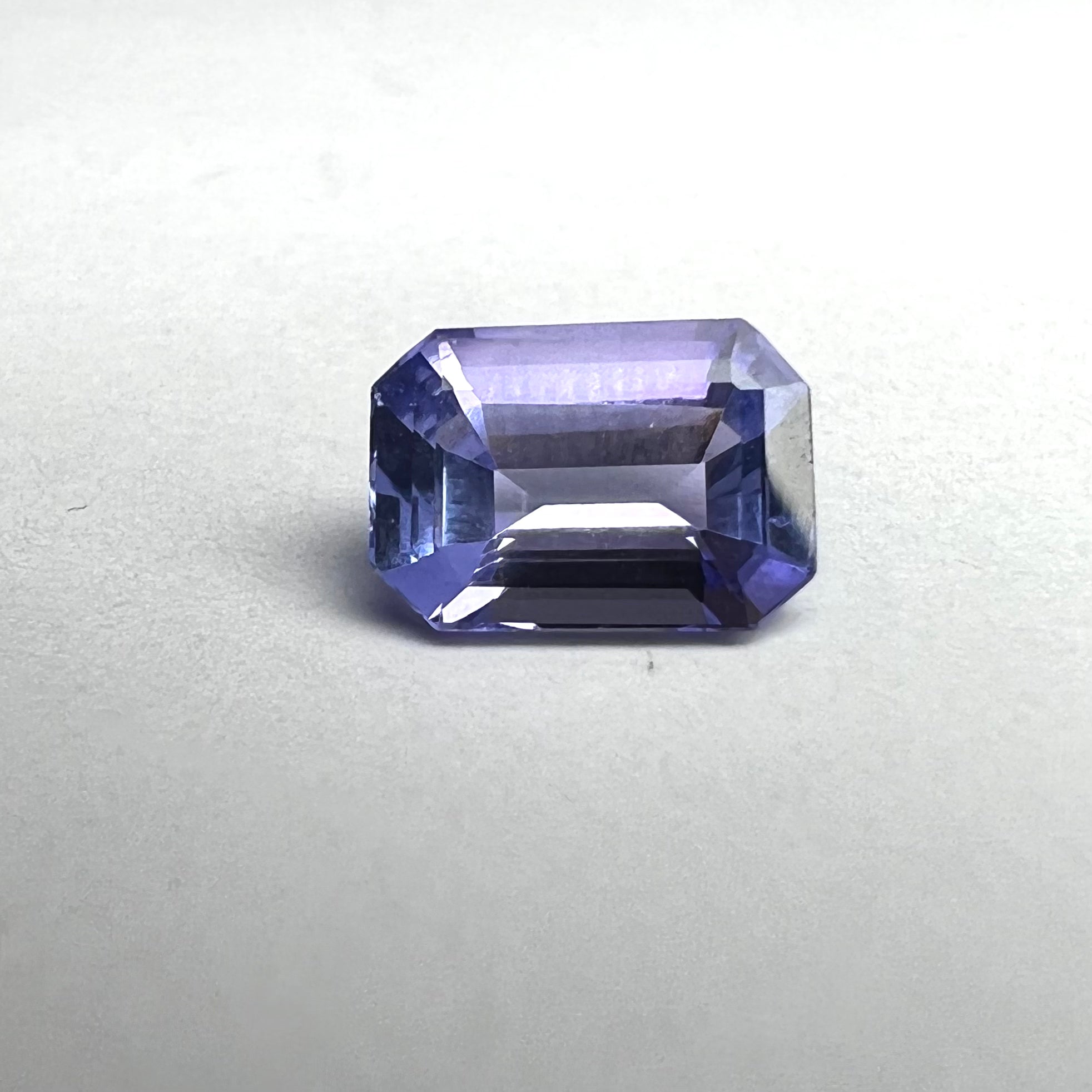 1.33CTW Loose Natural Emerald Cut Tanzanite 7.93x5.71x3.61mm Earth mined Gemstone
