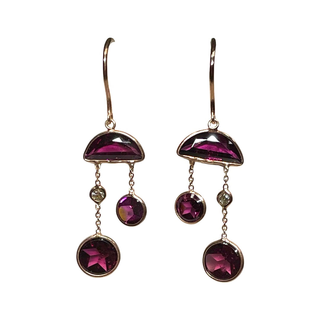 Garnet Earrings