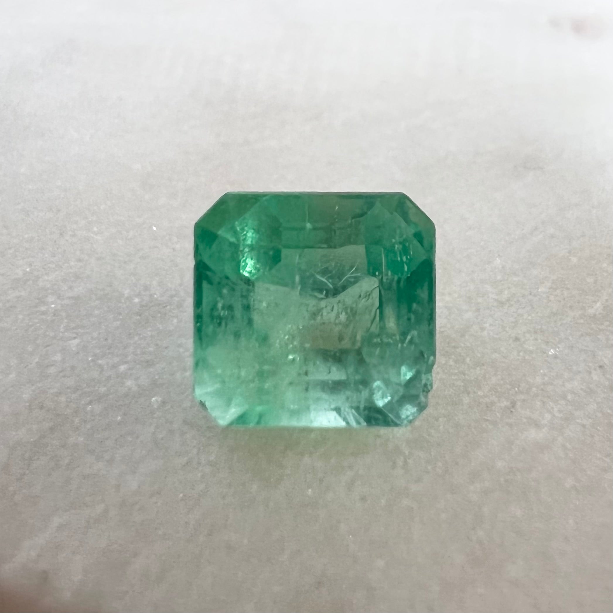 2.37CT Natural Colombian Emerald Loose Square Shape 8x8mm