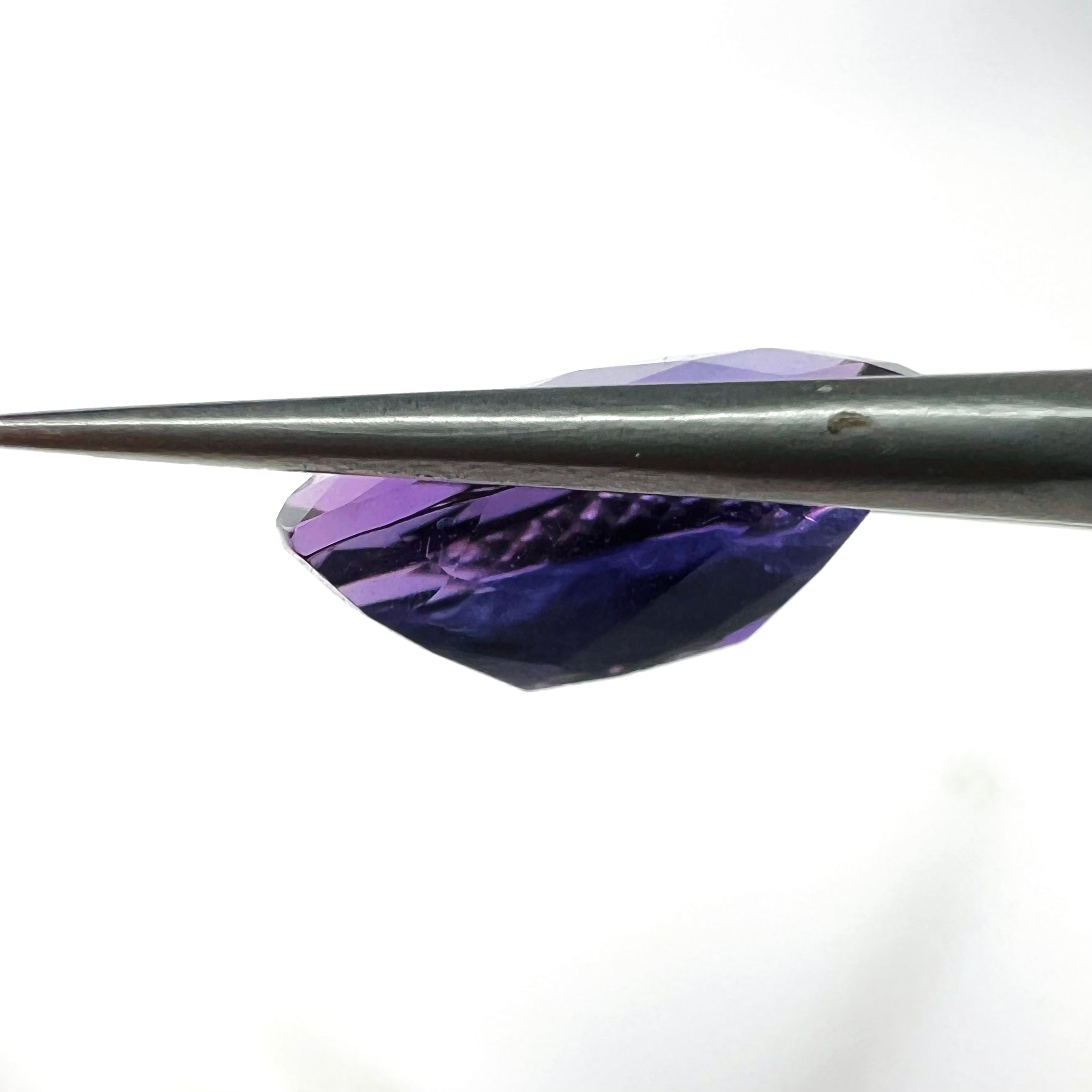4.12CTW Loose Natural Fancy Cut Amethyst 13x8x6.15mm Earth mined Gemstone