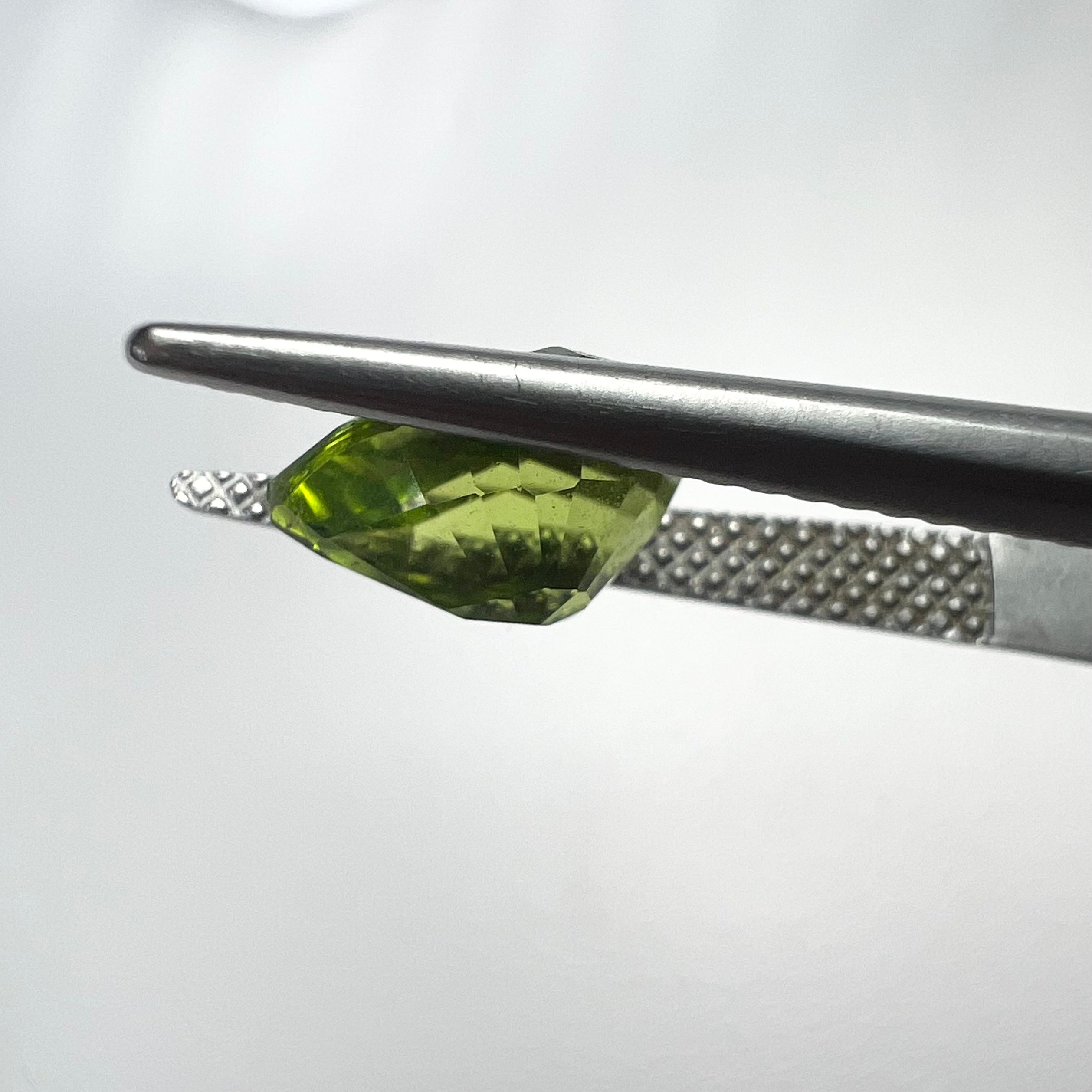 2.07CTW Loose Natural Pear Cut Peridot 8.75x7.05x4.90mm Earth mined Gemstone