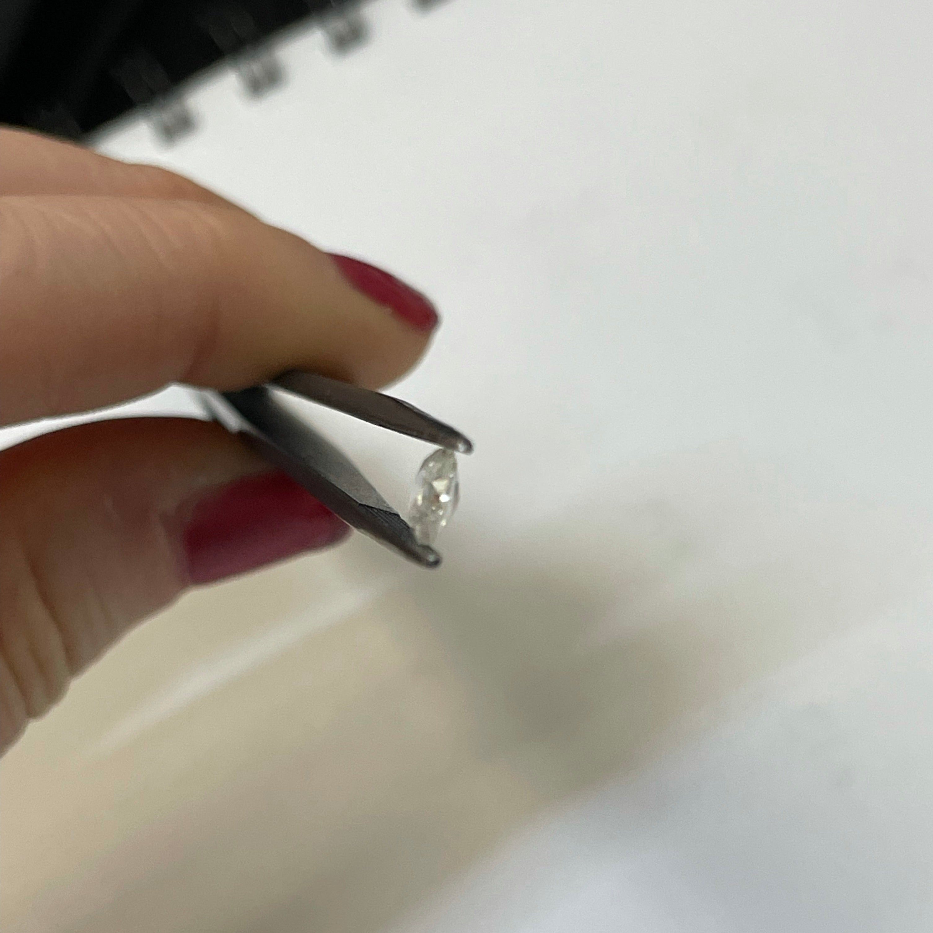 .46CT Old Mine Cut Diamond K I1 4.54x5.16x2.28mm Natural Earthmined