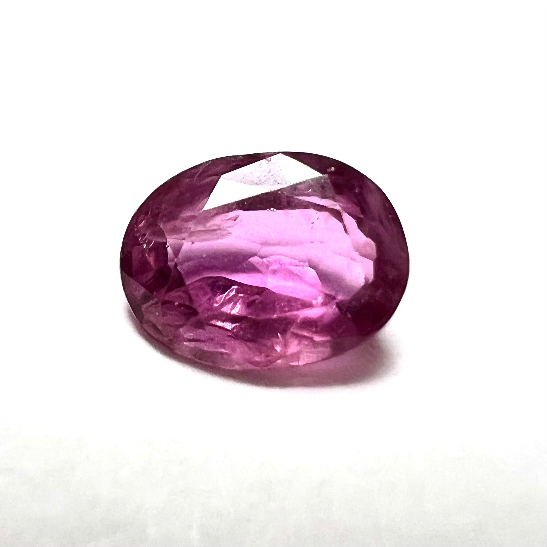 .88CTW Loose Natural Oval Ruby 6.5x5x2.5mm Earth mined Gemstone