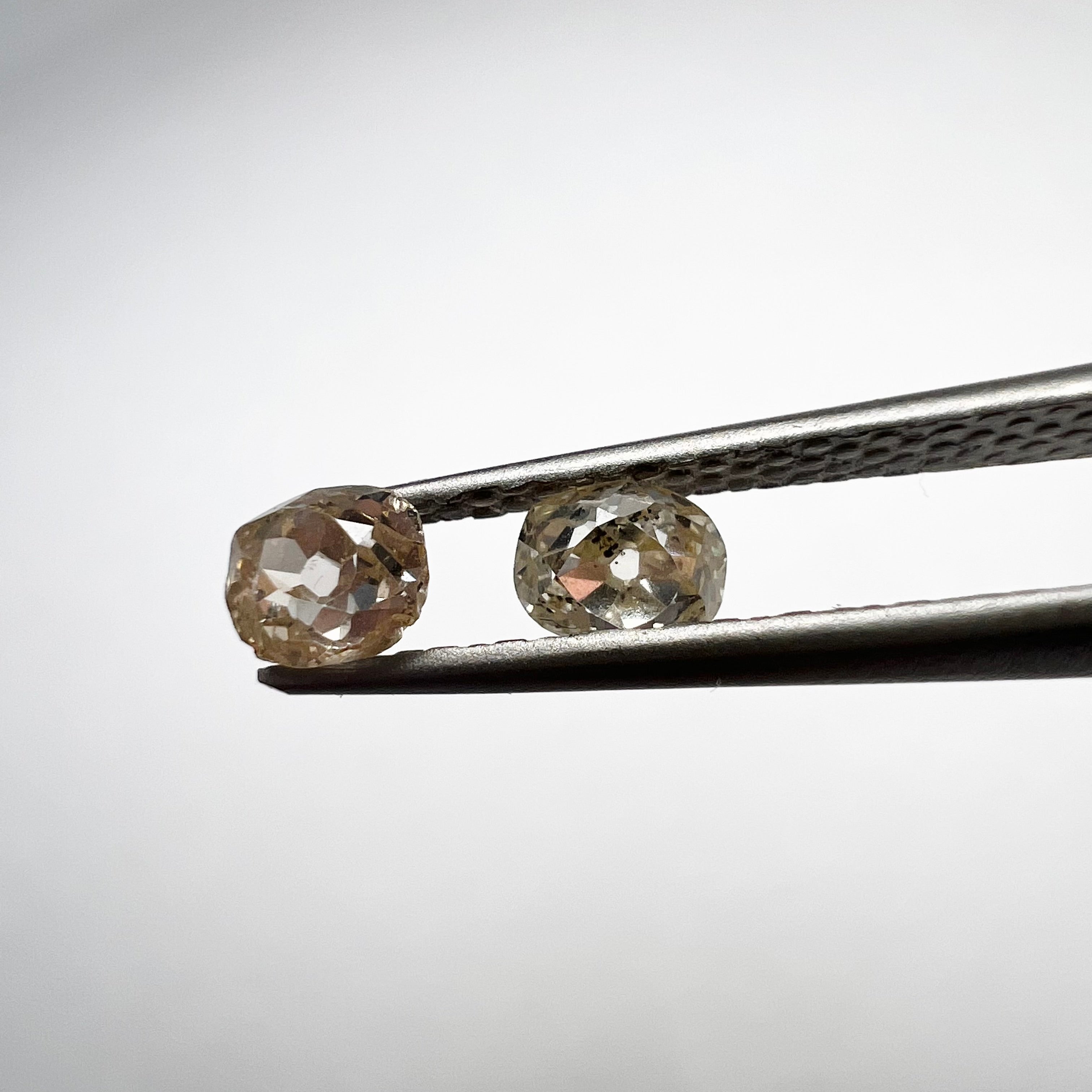 .62ctw Old Mine Cut Diamond L I1 4.25mm Natural Earth mined