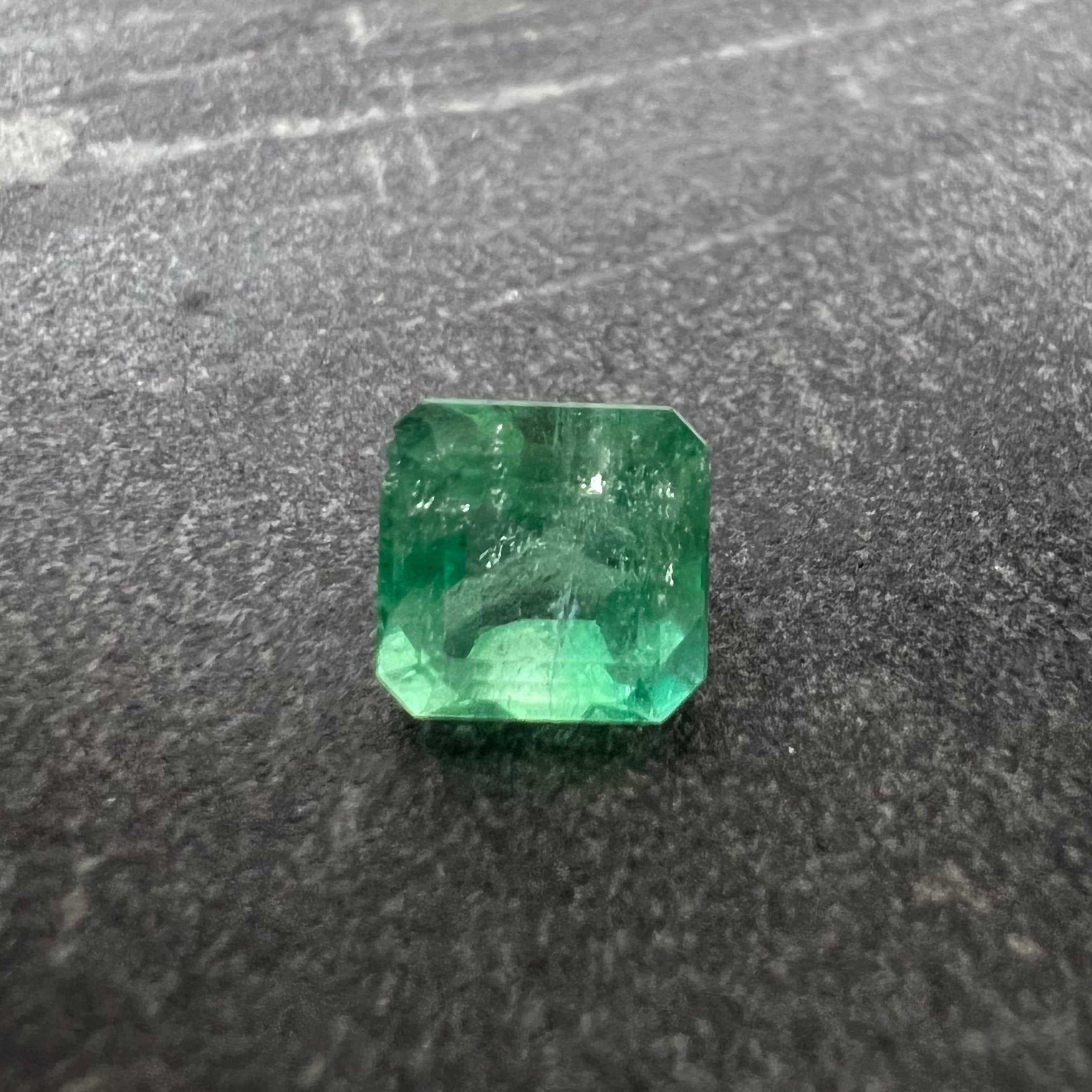 2.37CT Natural Colombian Emerald Loose Square Shape 8x8mm