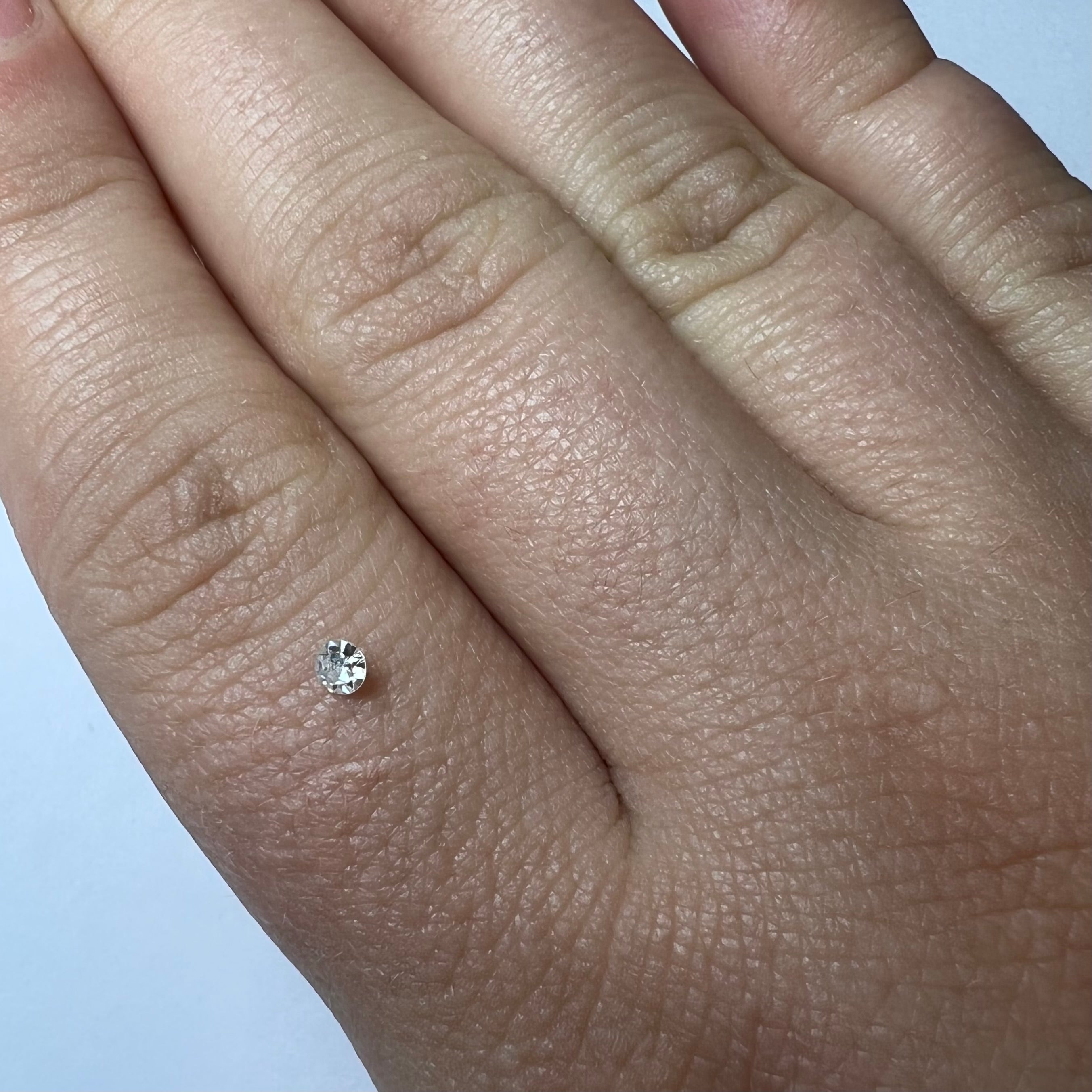 .08CT Old Mine Cut Diamond J VS2 2.77x1.62mm Natural Earth mined
