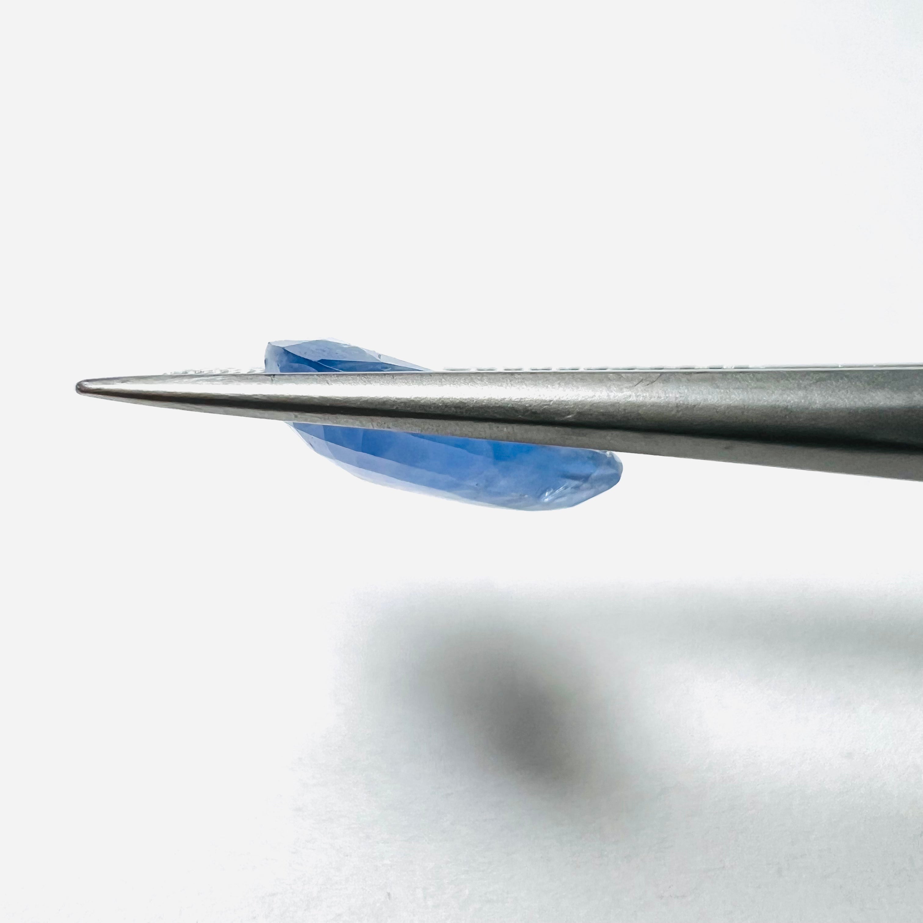 2.6CTW Loose Blue Pear Sapphire 10.5x7.5x4mm Earth mined Gemstone