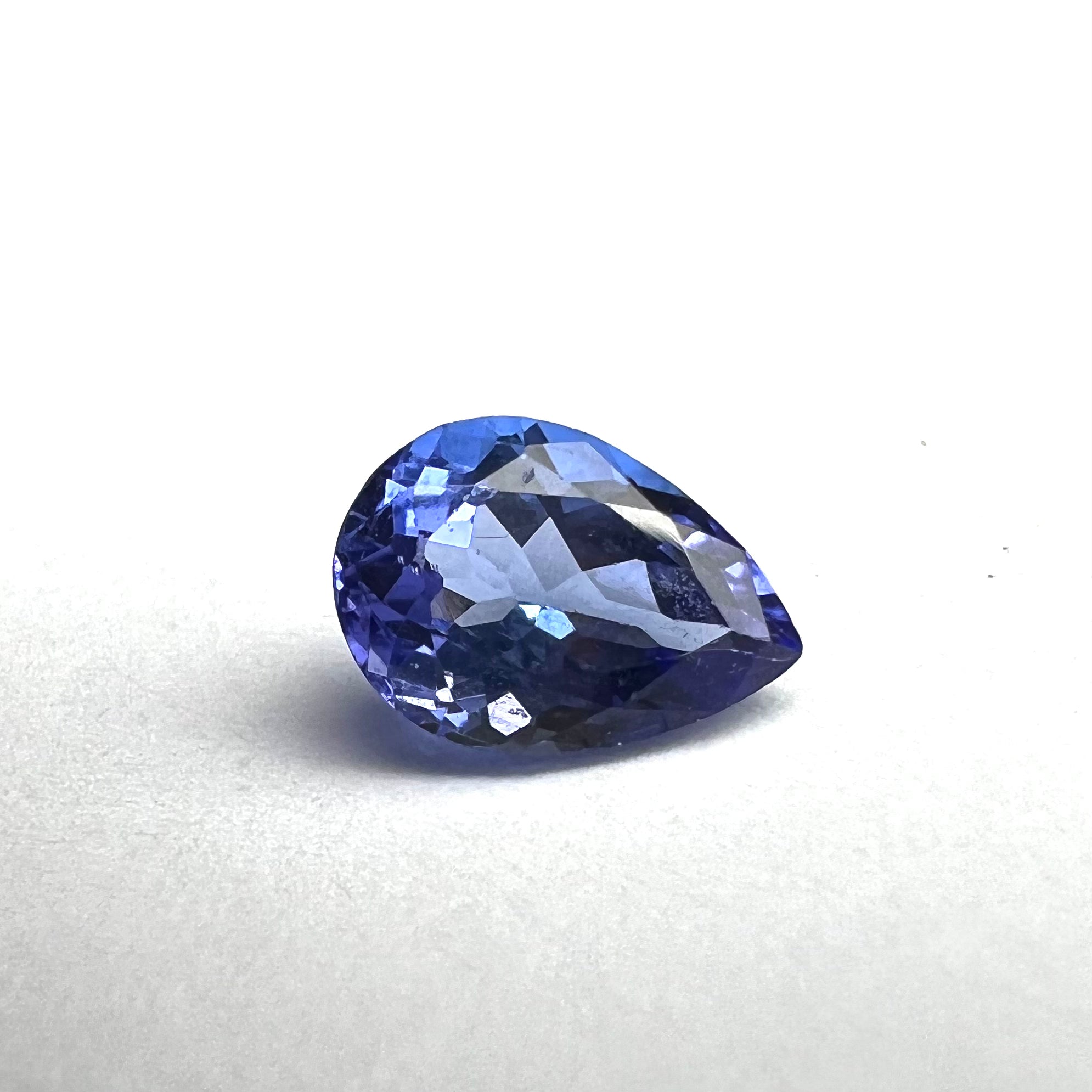 1.06CTW Loose Natural Pear Cut Tanzanite 7.74x5.50x3.80mm Earth mined Gemstone