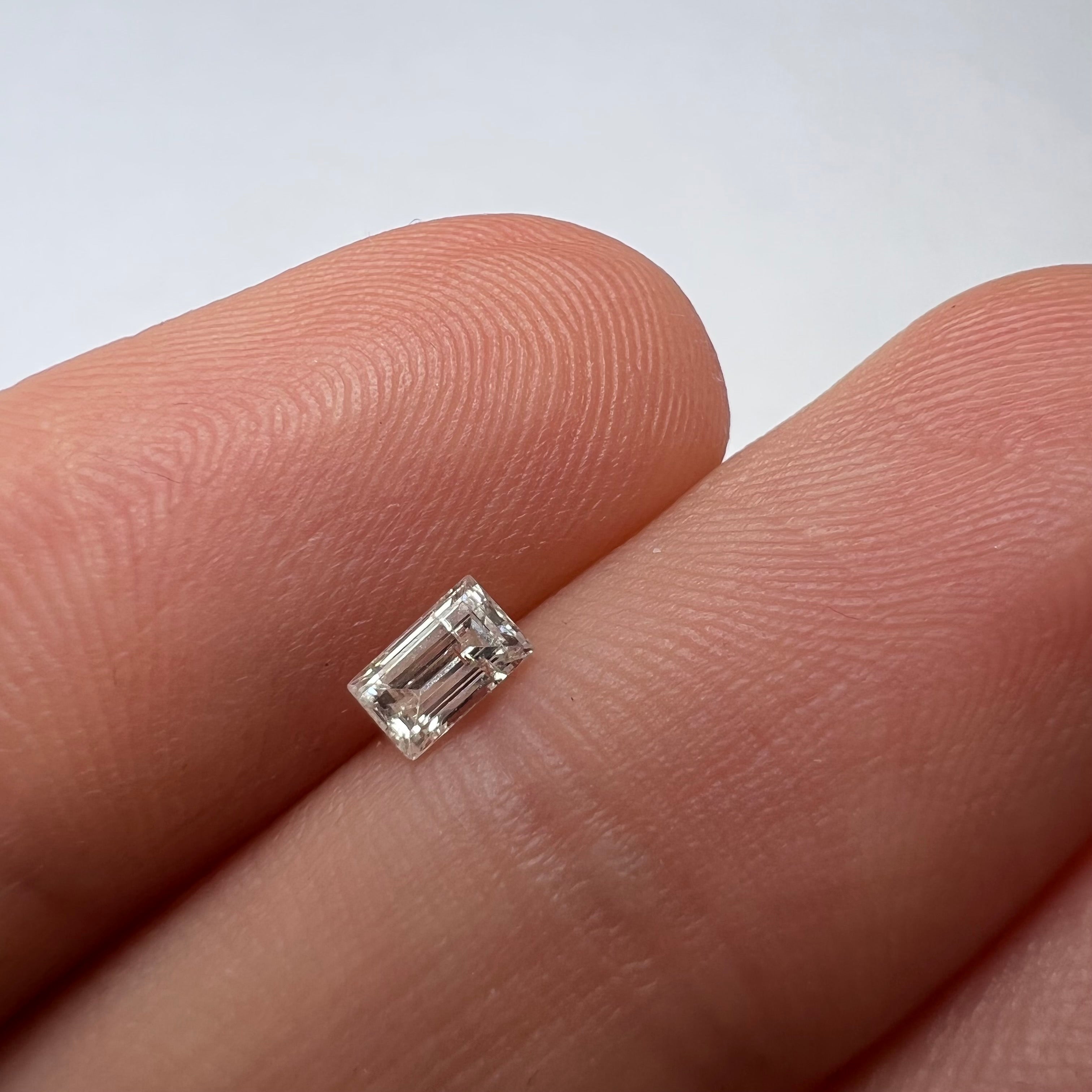 .25CT Baguette Cut Diamond J I1 4.56x2.83x1.97mm Natural Earth mined