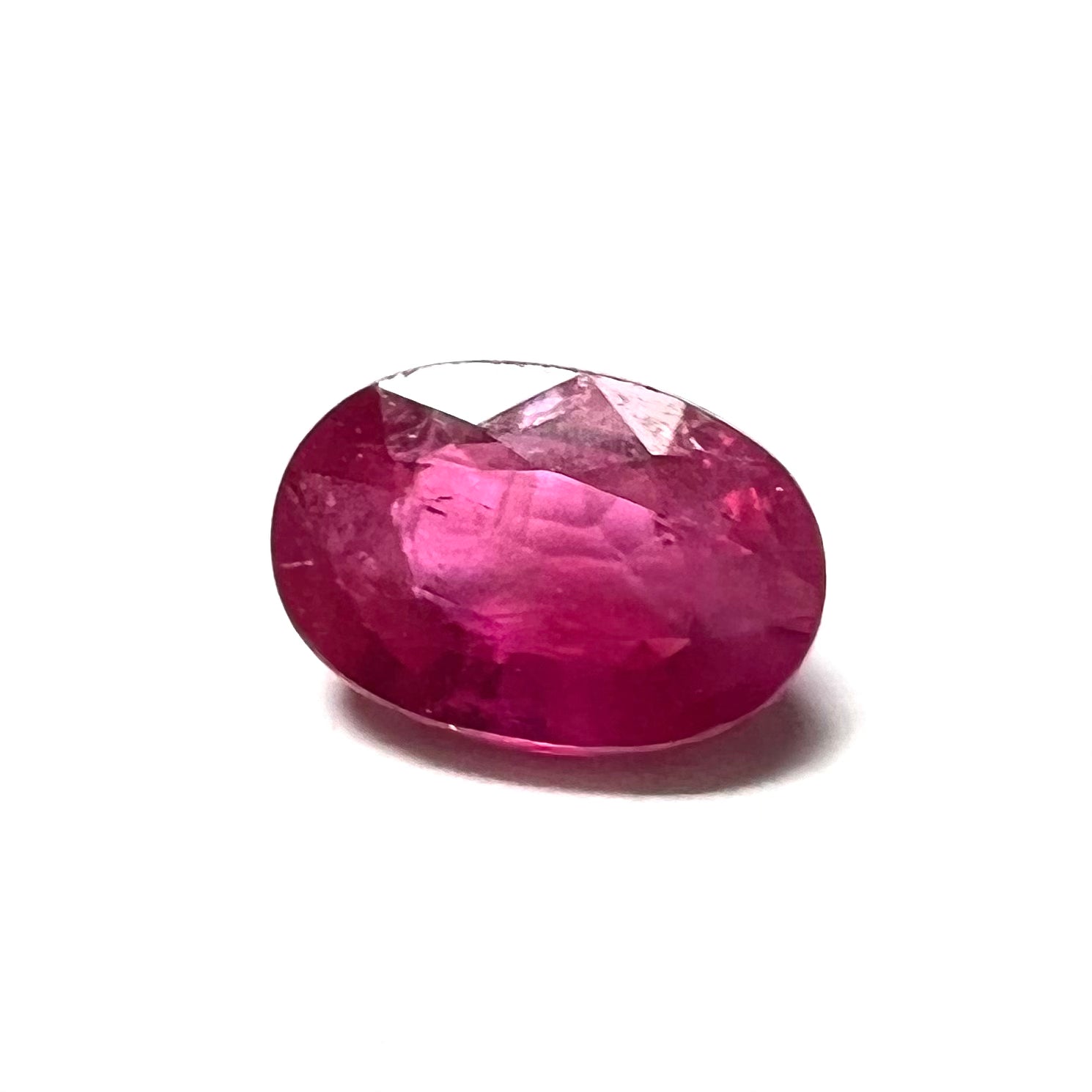 .63CT Loose Natural Oval Ruby 6x4x3mm Earth mined Gemstone