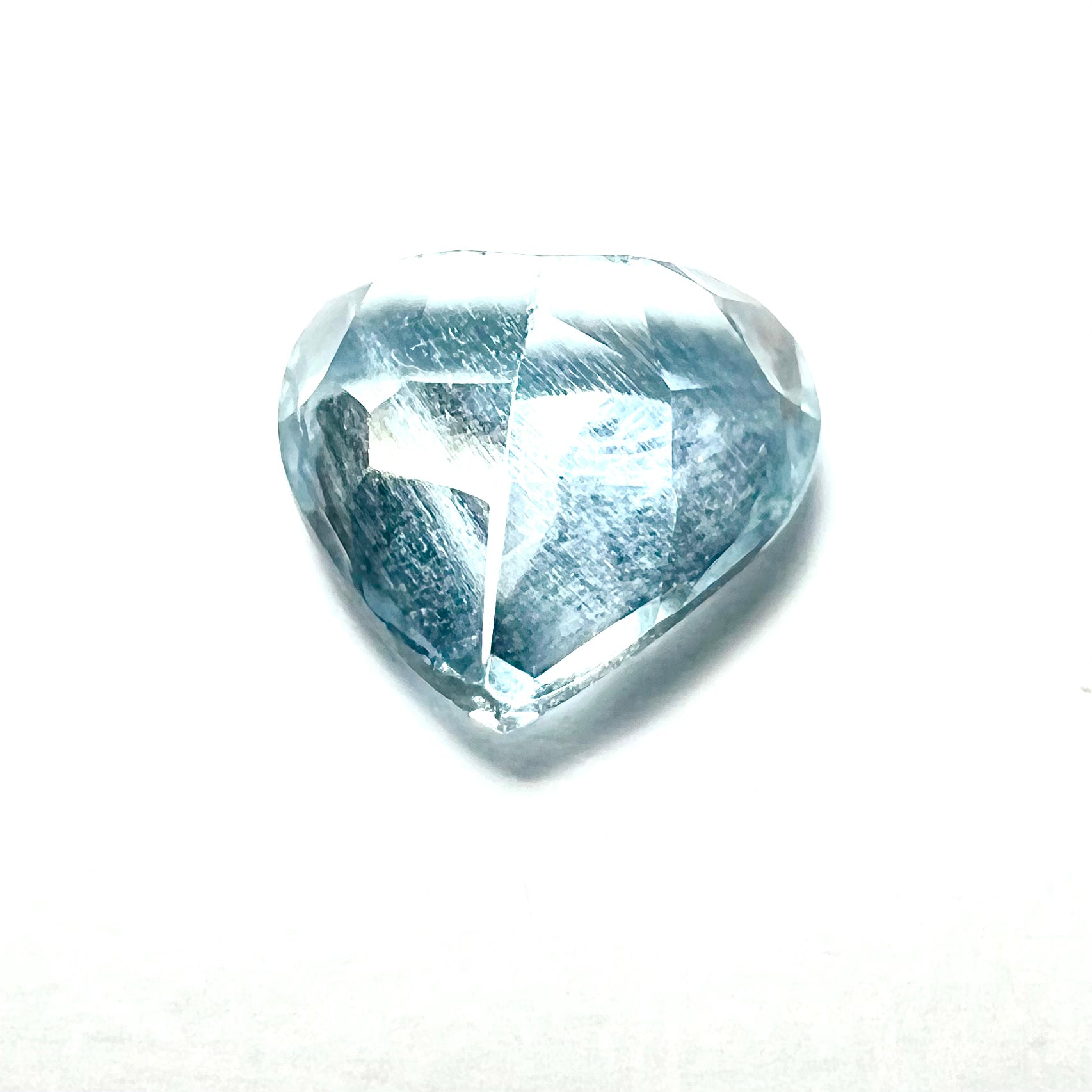 1.07CT Loose Natural Aquamarine 7x7x4mm Earth mined Gemstone