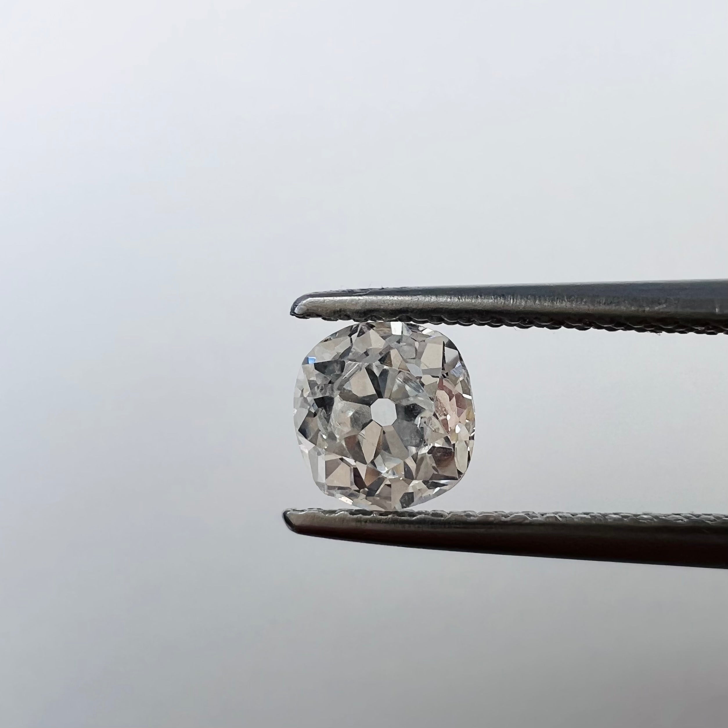 .68CT Old Mine Brilliant Cut Diamond H I1 5.25x5.08x3.40mm Natural Earth mined