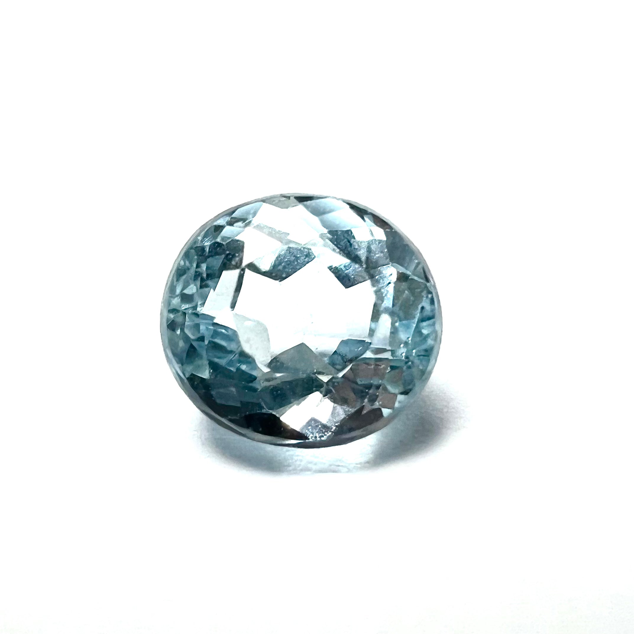 1.04CTW Loose Natural Aquamarine 6x5x4mm Earth mined Gemstone